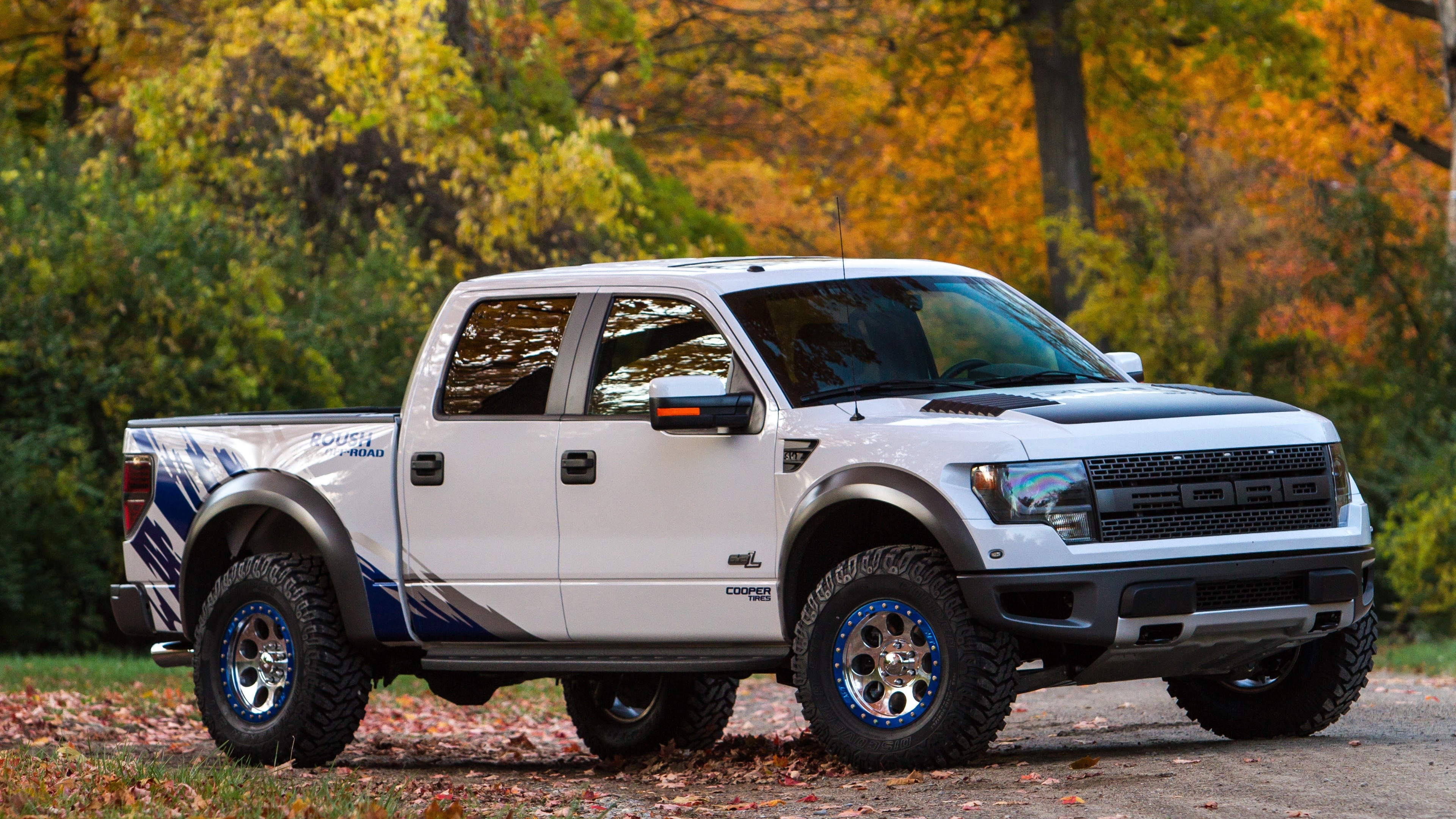 Ford F-150, Raptor edition, Powerful off-roader, Aggressive design, 3840x2160 4K Desktop