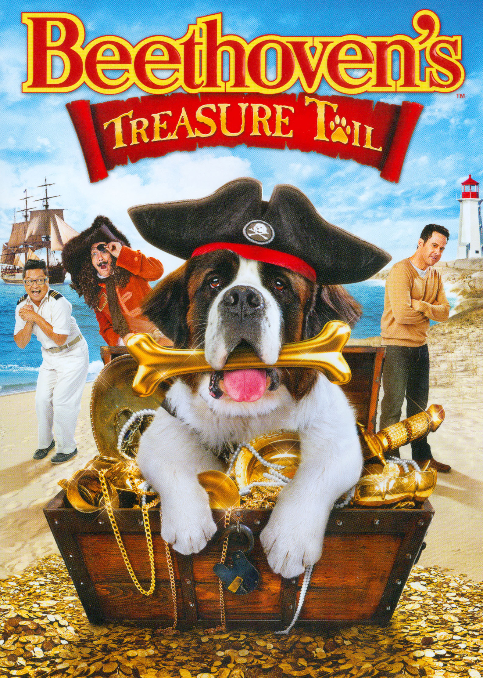 Beethoven's Treasure Tail, DVD, 2014, Beethoven, 1590x2230 HD Phone