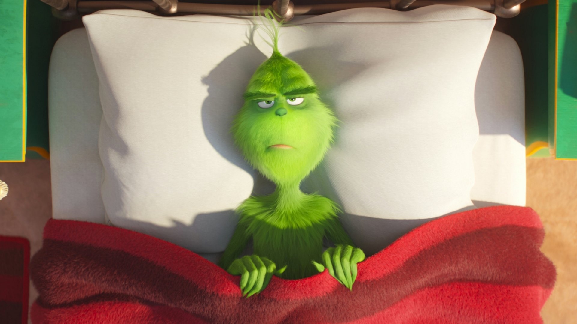 The Grinch movie, Limelight PR campaign, Benedict Cumberbatch's role, Festive fun, 1920x1080 Full HD Desktop