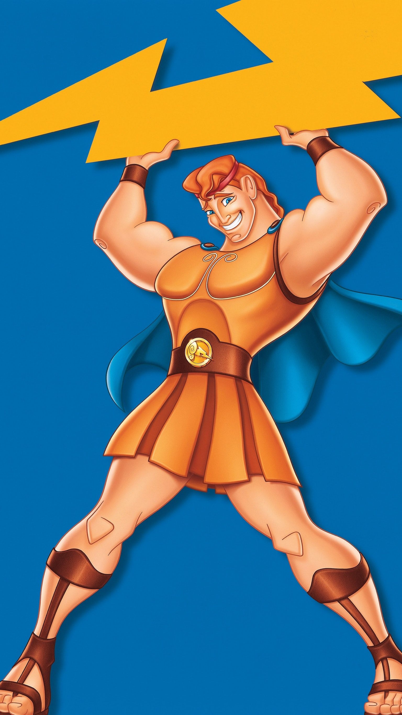 Hercules 1997 phone wallpaper, Moviemania collection, Figurine inspiration, Animated charm, 1540x2740 HD Phone