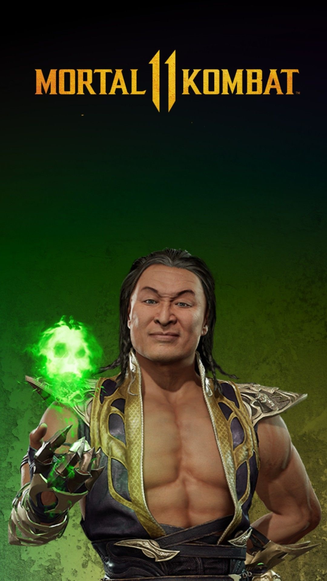 Mortal Kombat art, Shang Tsung inspiration, Memorable characters, Intricate details, 1080x1920 Full HD Phone