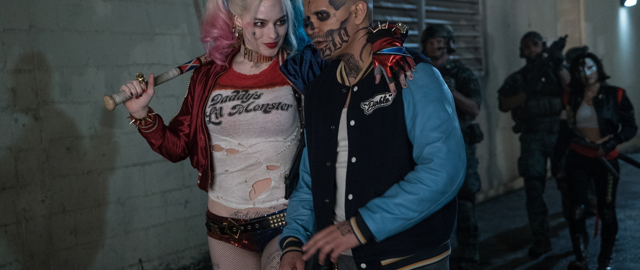 Diablo, Harley Quinn (Suicide Squad) Wallpaper, 2560x1080 Dual Screen Desktop