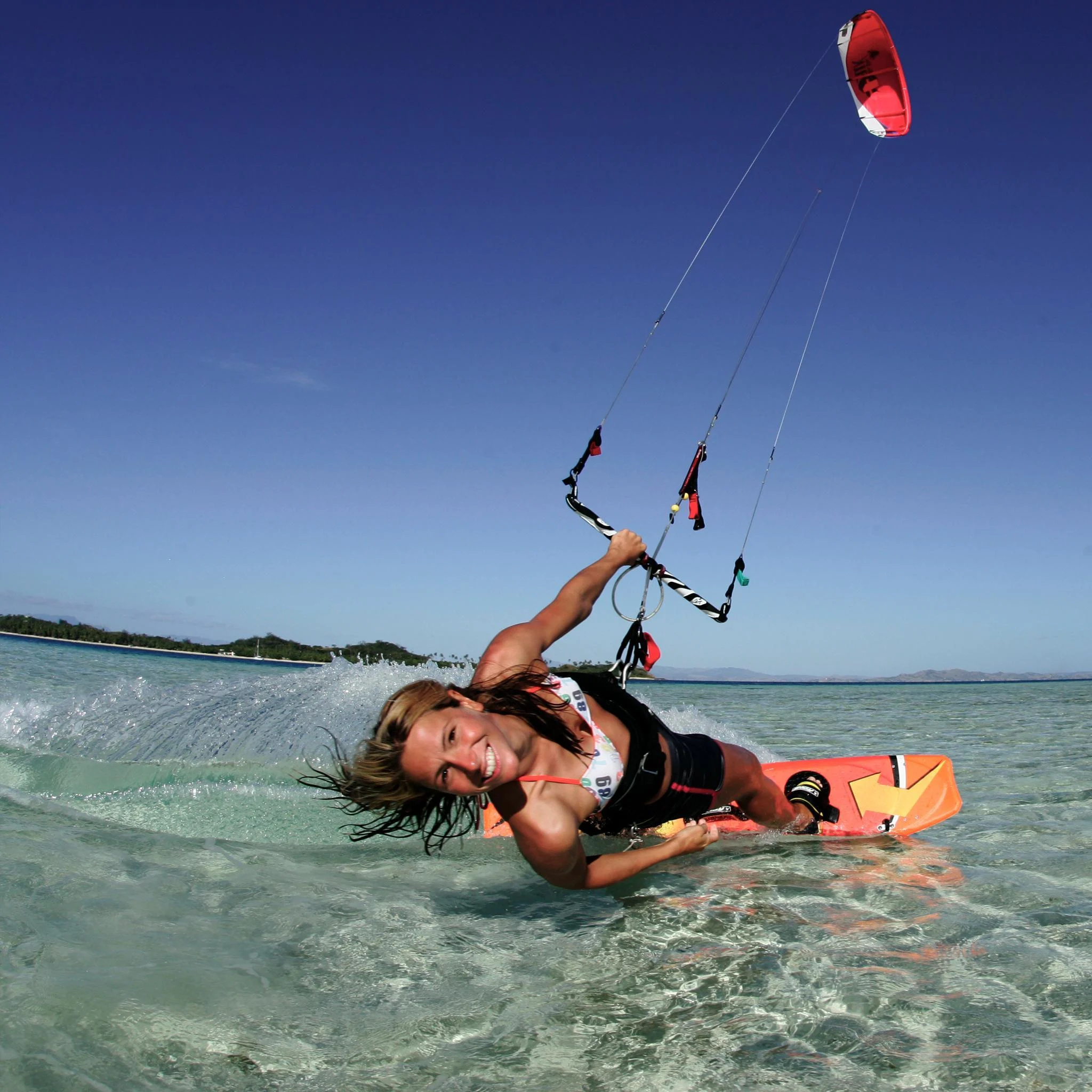 Freeriding, Kiteboarding Wallpaper, 2050x2050 HD Phone