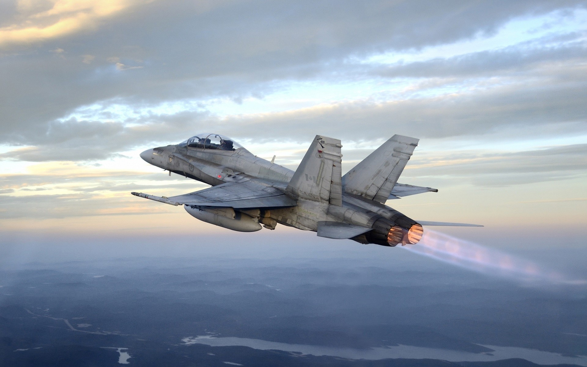 McDonnell Douglas, Travels, CF-18 Hornet, 1920x1200 HD Desktop