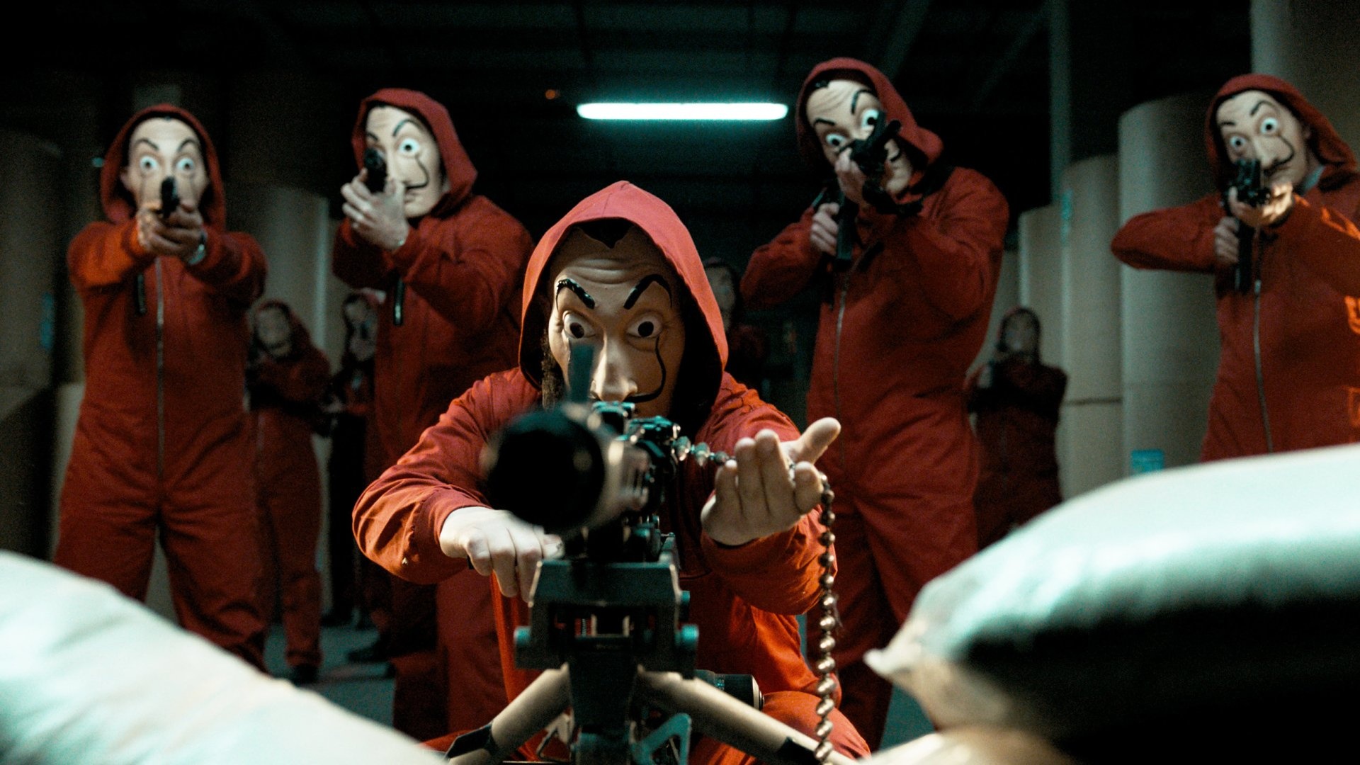 Money Heist, Intricate heists, Unique characters, Spanish TV show, 1920x1080 Full HD Desktop