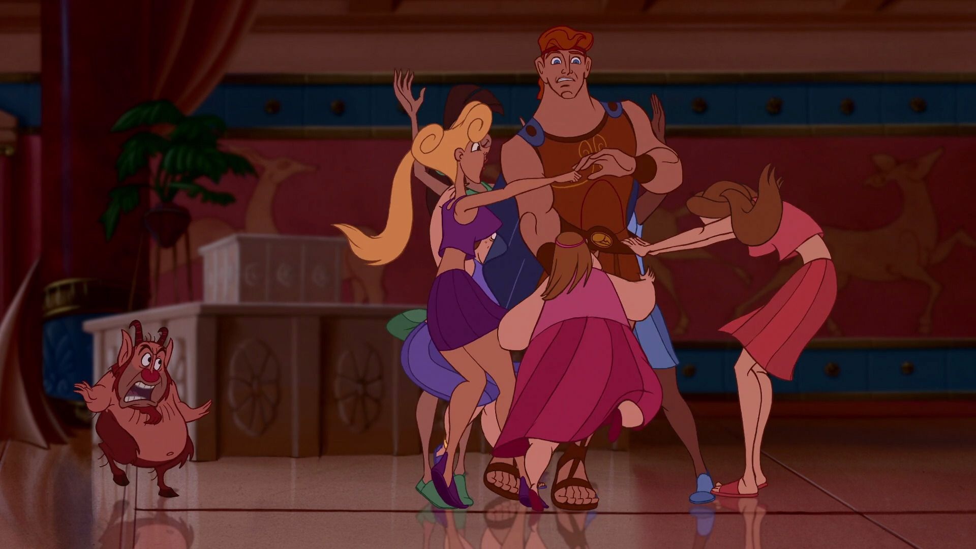 Disney's Hercules, Disney character art, Classic Disney movies, Disney animation, 1920x1080 Full HD Desktop