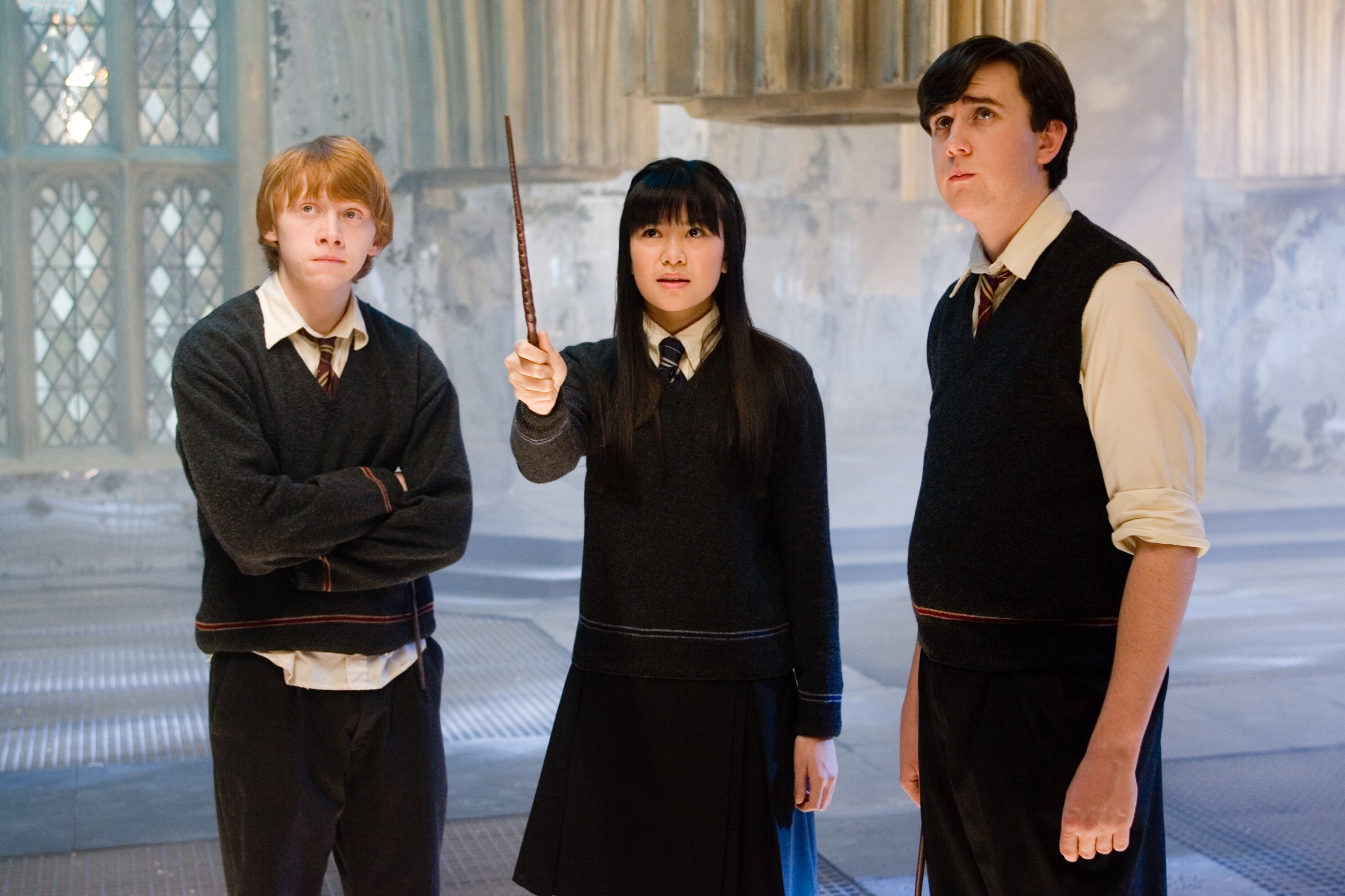 Cho Chang, Neville Longbottom, Ron Weasley, Friendship and loyalty, 3000x2000 HD Desktop