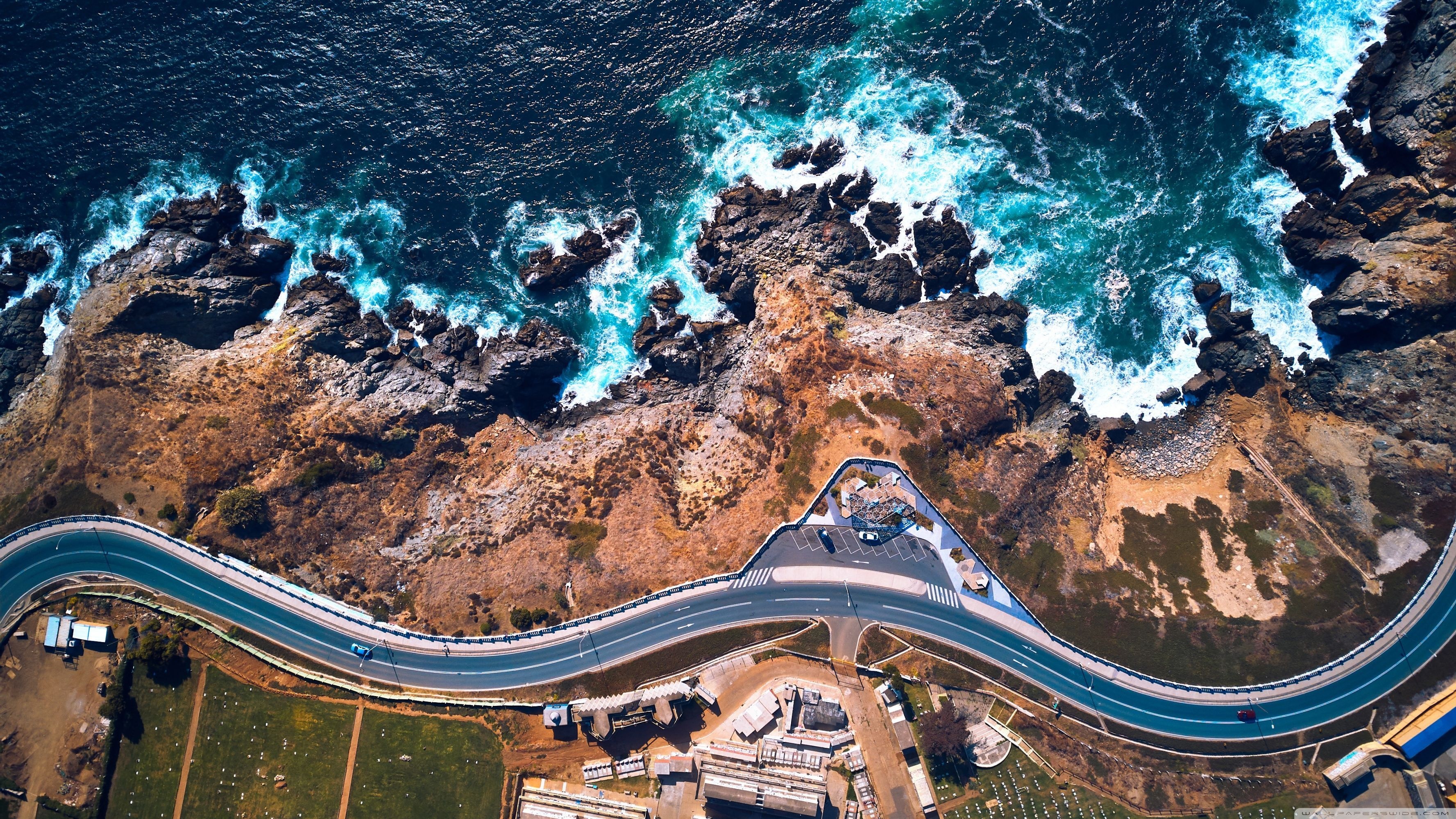 Pacific Coast, Highway Wallpaper, 3560x2000 HD Desktop