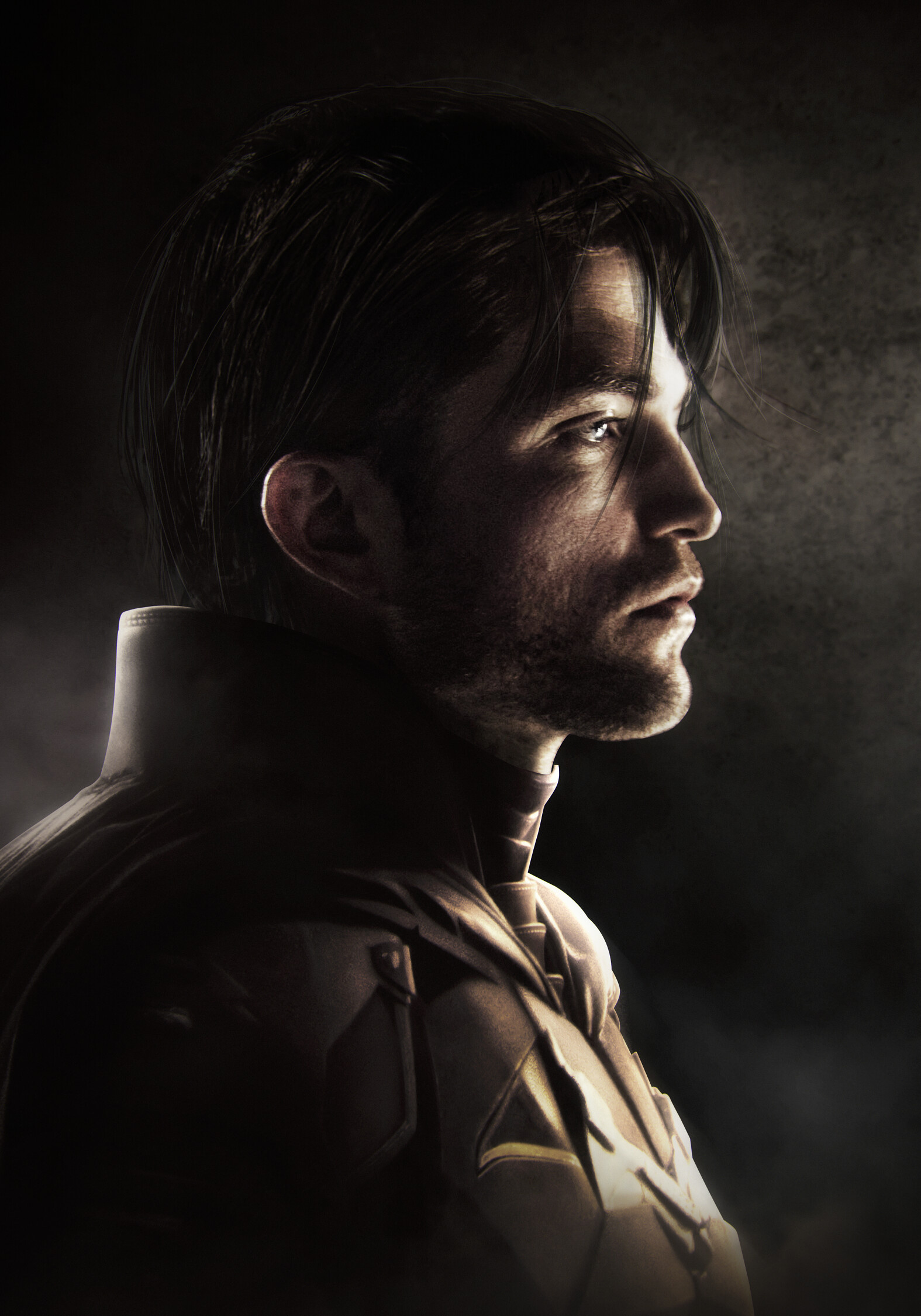 Bruce Wayne, Artstation, Digital art, Design, 1580x2250 HD Phone