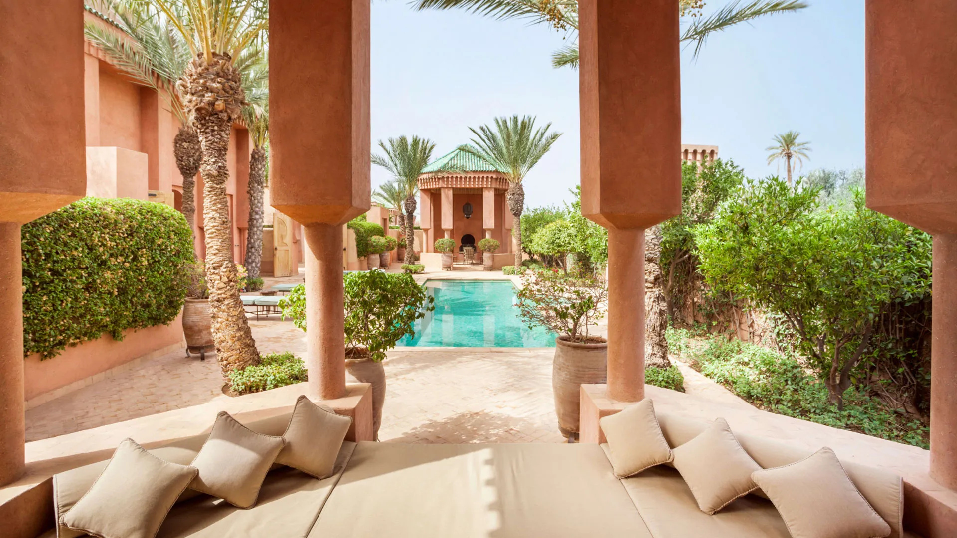Dreamy Marrakech hotels, Ultimate holiday planning, Vogue India's recommendation, Luxurious getaway, 1920x1080 Full HD Desktop