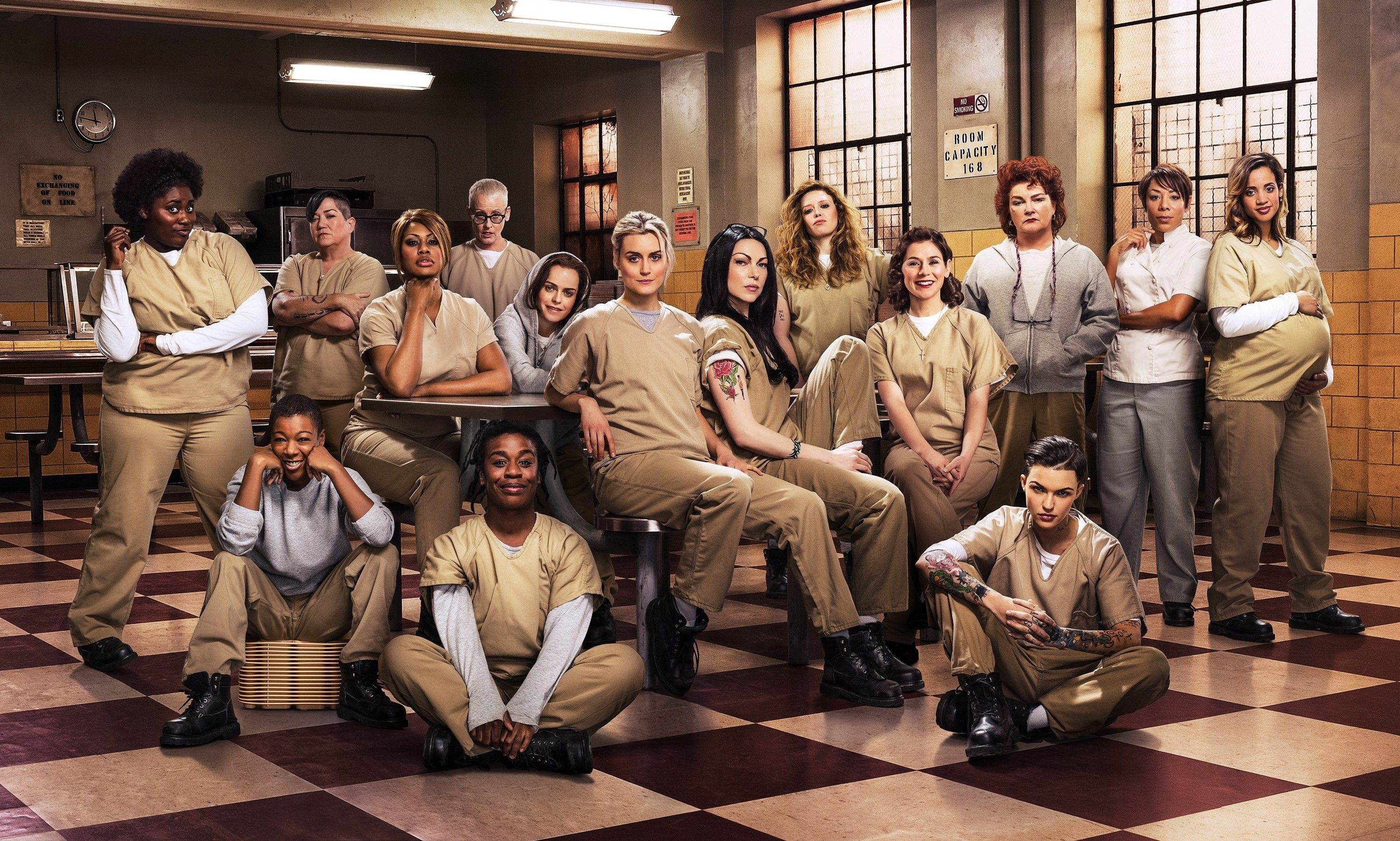 Orange is the New Black, 4K wallpapers, Free backgrounds, TV show, 3000x1810 HD Desktop