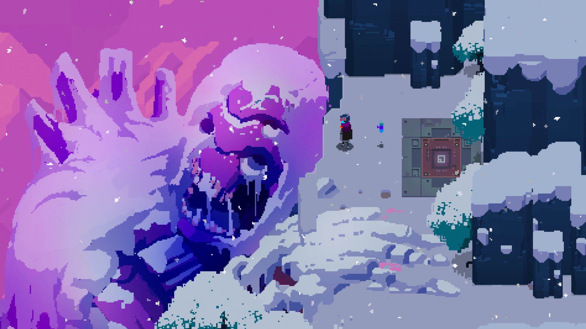 Hyper Light Drifter, Indie game art, Pixel art, Digital frontiers, 1920x1080 Full HD Desktop