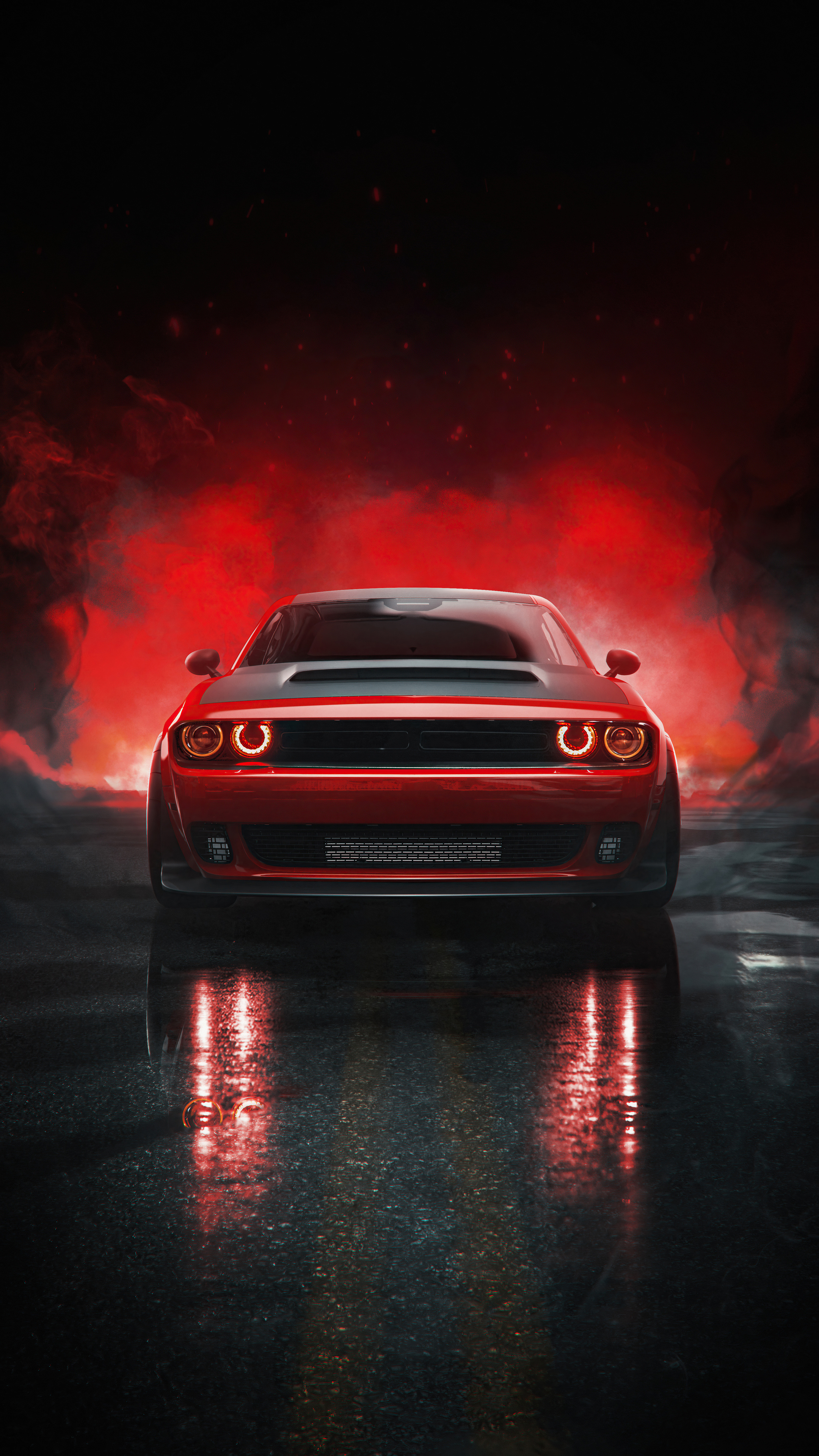 Challenger 2021, Dodge Wallpaper, 2160x3840 4K Phone