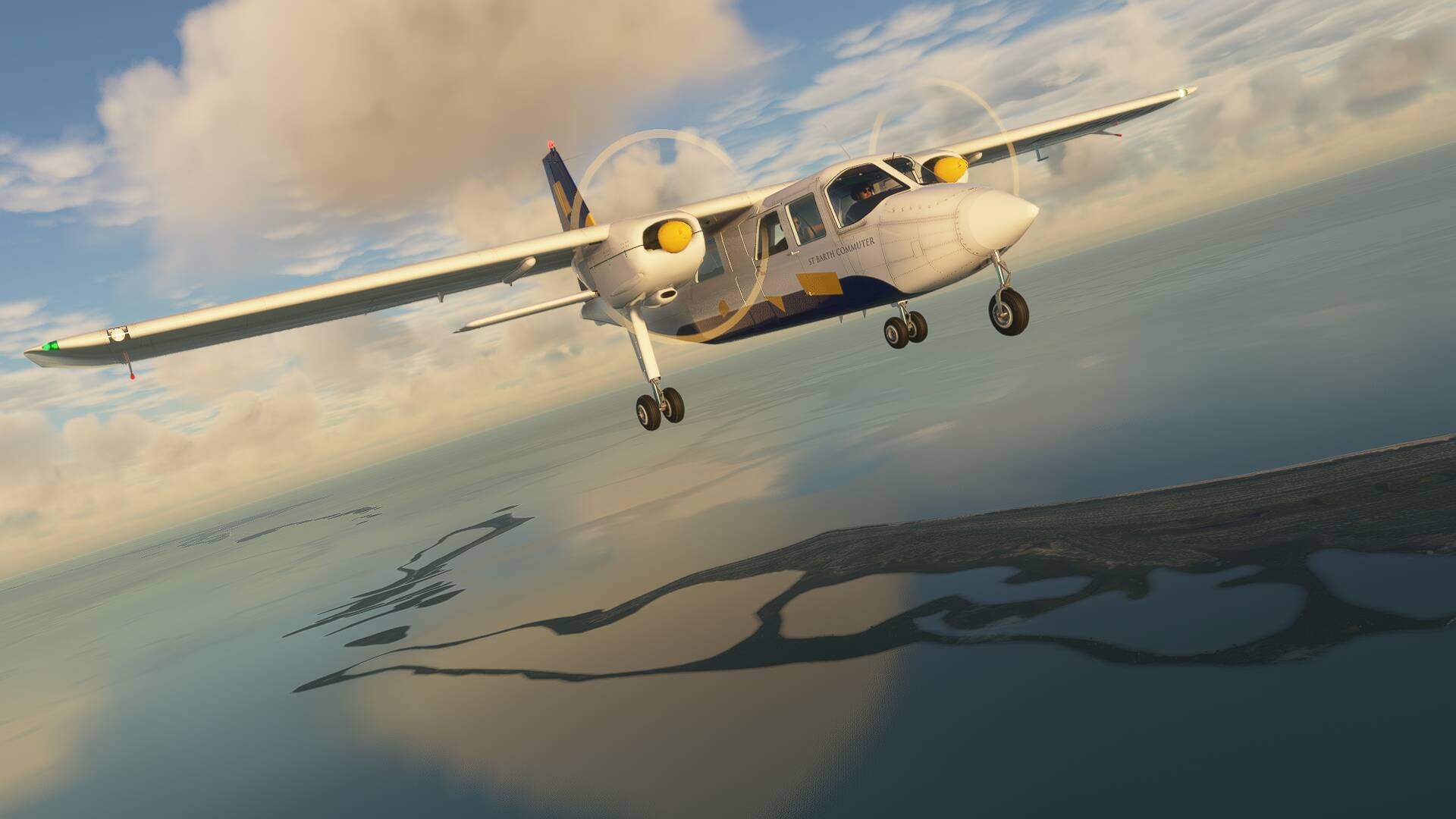 BN-2 Islander, Flight Simulator, Blackbox Simulation, Calukgr, 1920x1080 Full HD Desktop