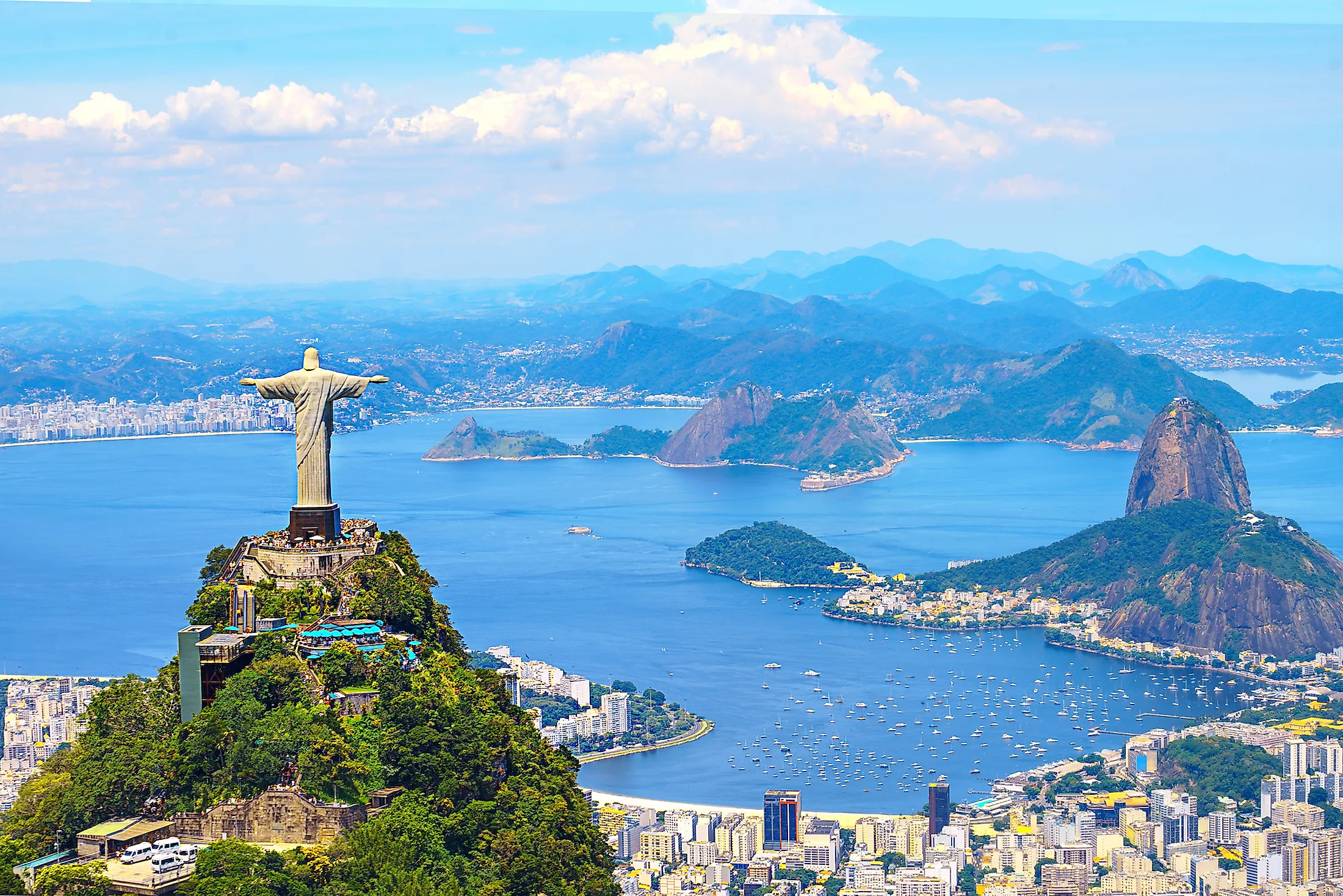 Christ the Redeemer, Brazil, Worldatlas, 2200x1470 HD Desktop