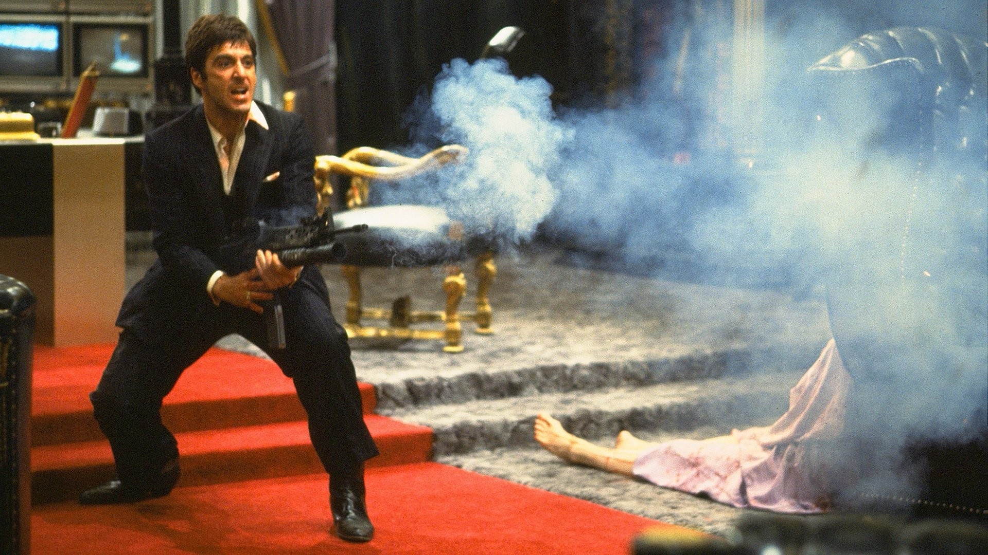 Say hello to my little friend, Scarface Wallpaper, 1920x1080 Full HD Desktop