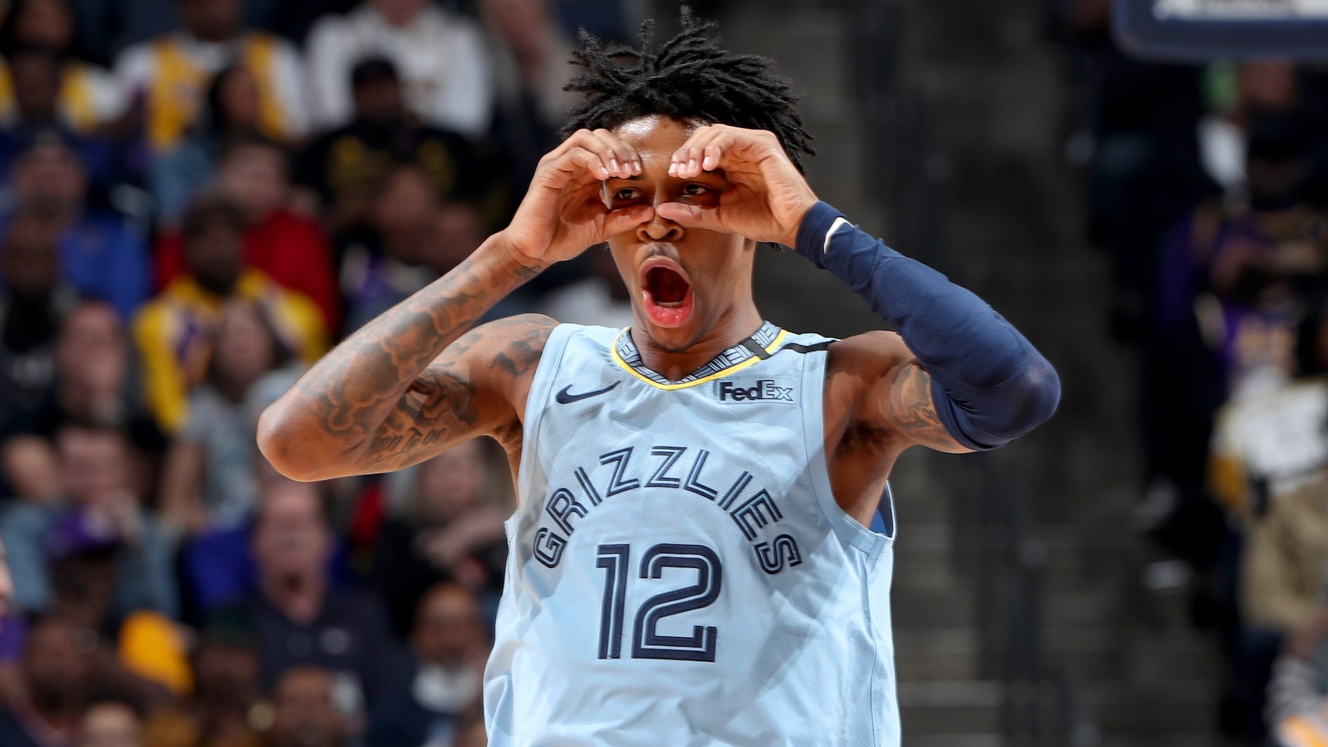 Ja Morant, Kia Rookie ladder, Putting chase, Reach, 1920x1080 Full HD Desktop