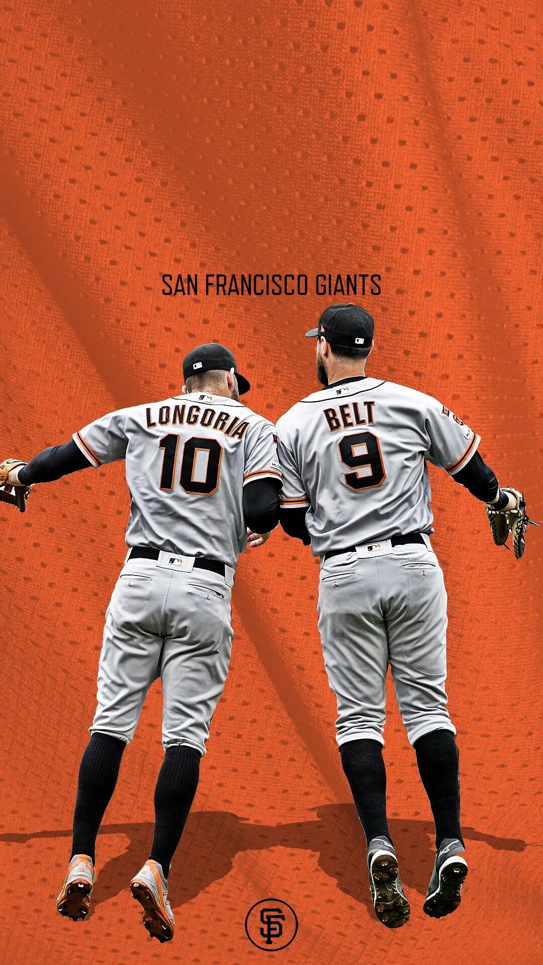 Evan Longoria and Brandon Belt, San Francisco Giants Wallpaper, 1080x1920 Full HD Phone