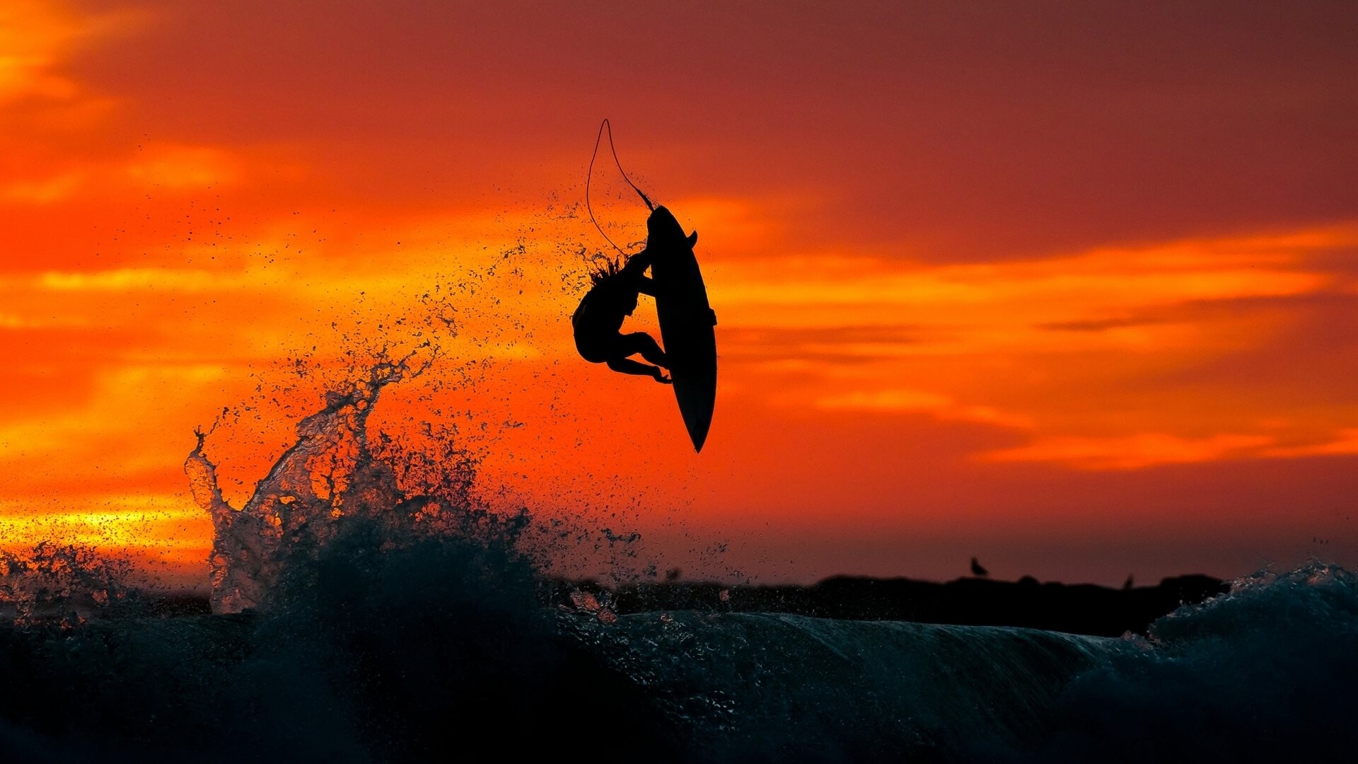 Girl Surfing, HD Wallpaper, 1920x1080 Full HD Desktop