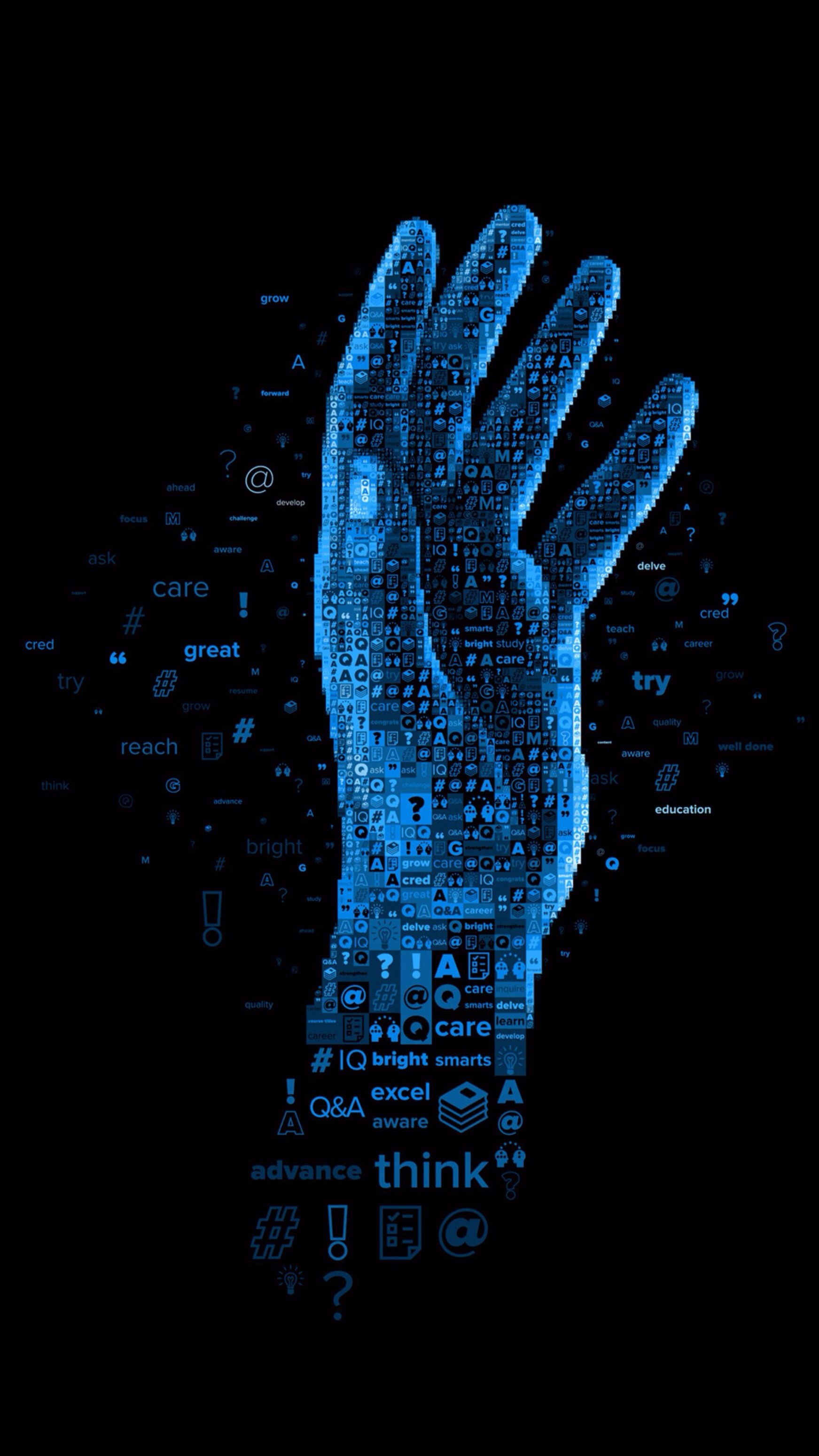 Hand, Information Technology Wallpaper, 1750x3100 HD Phone