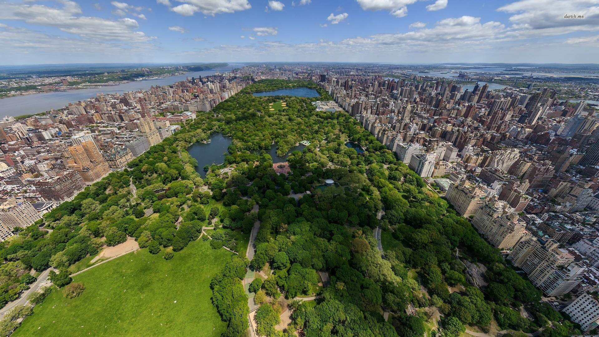 Central Park Aerial View, Parks Wallpaper, 1920x1080 Full HD Desktop