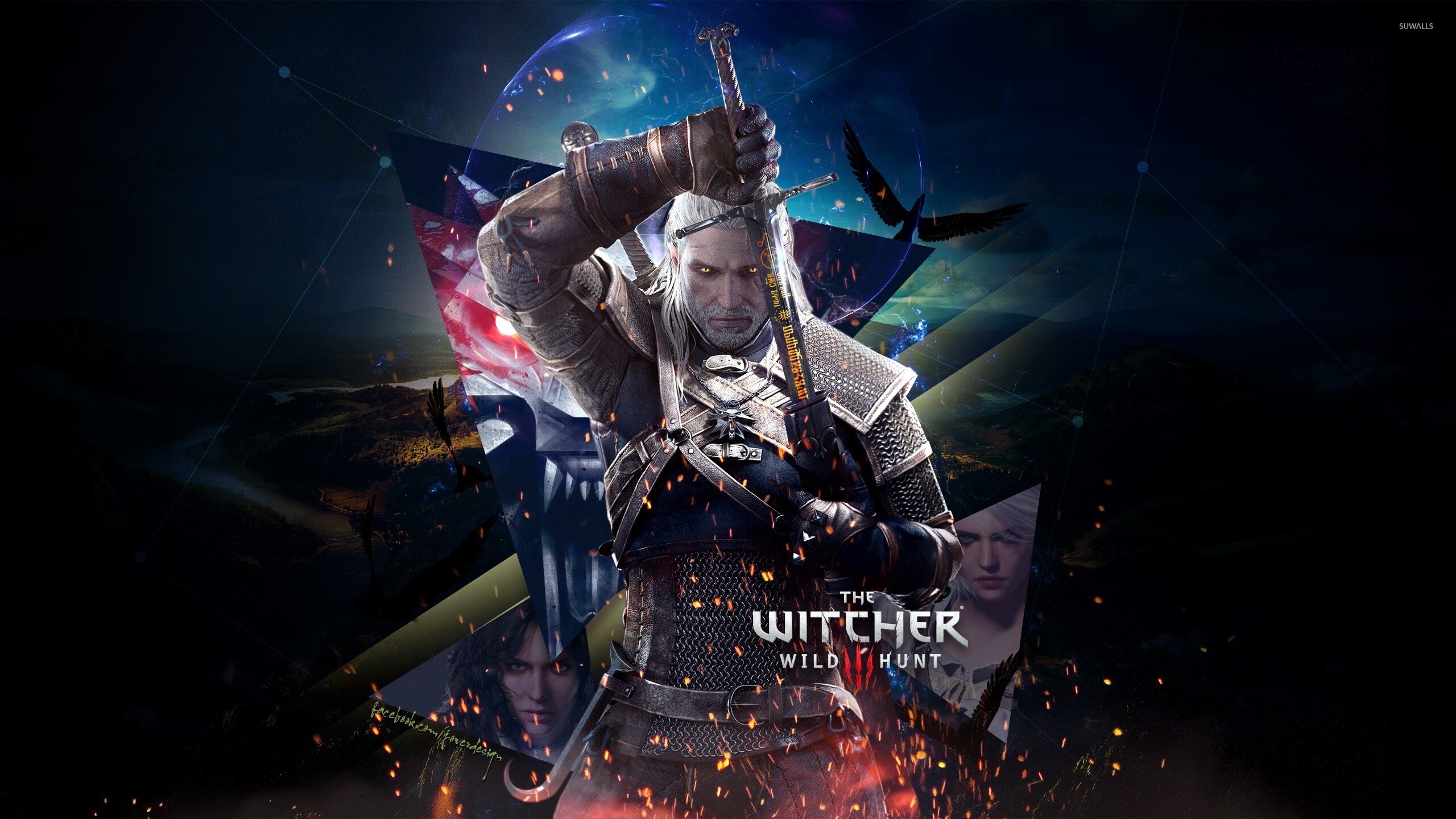 The Witcher gaming, Witcher wallpaper, HD quality, Fantasy world, 2560x1440 HD Desktop