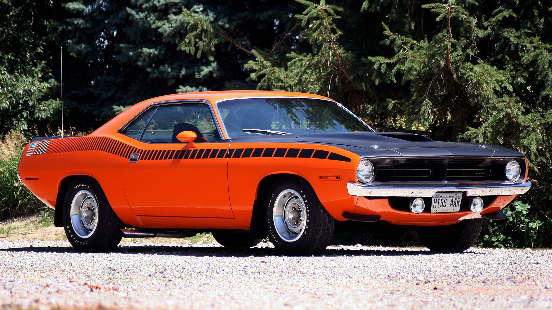 Muscle Cars, Plymouth Barracuda, Widescreen Cuda Wallpapers, 1920x1080 Full HD Desktop