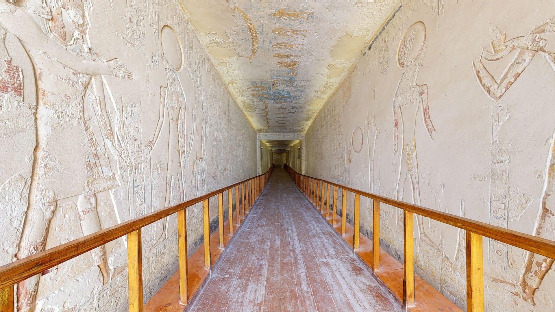 Matterport 3D showcase, Valley of the Kings, Ancient Egyptian tombs, 1920x1080 Full HD Desktop