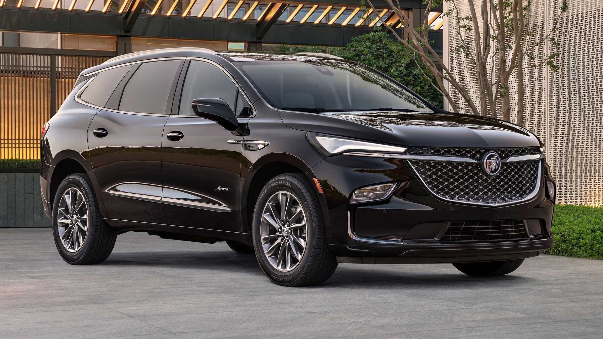 Buick Enclave, Refreshed face, 2022 model, Bigger grille, 1920x1080 Full HD Desktop