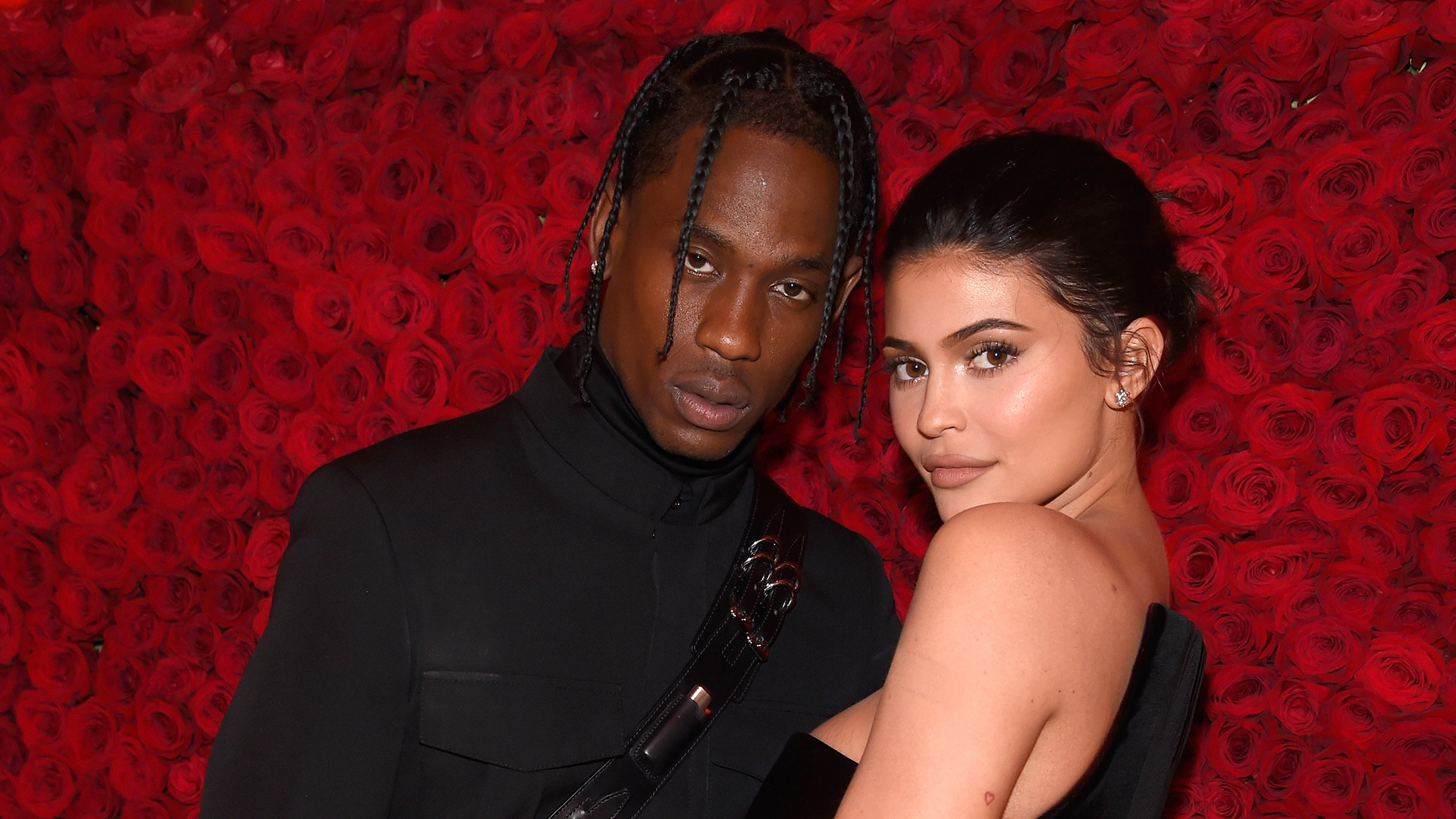 Kylie Jenner, Travis Scott, Celebrity couple, Stylish wallpapers, 1920x1080 Full HD Desktop