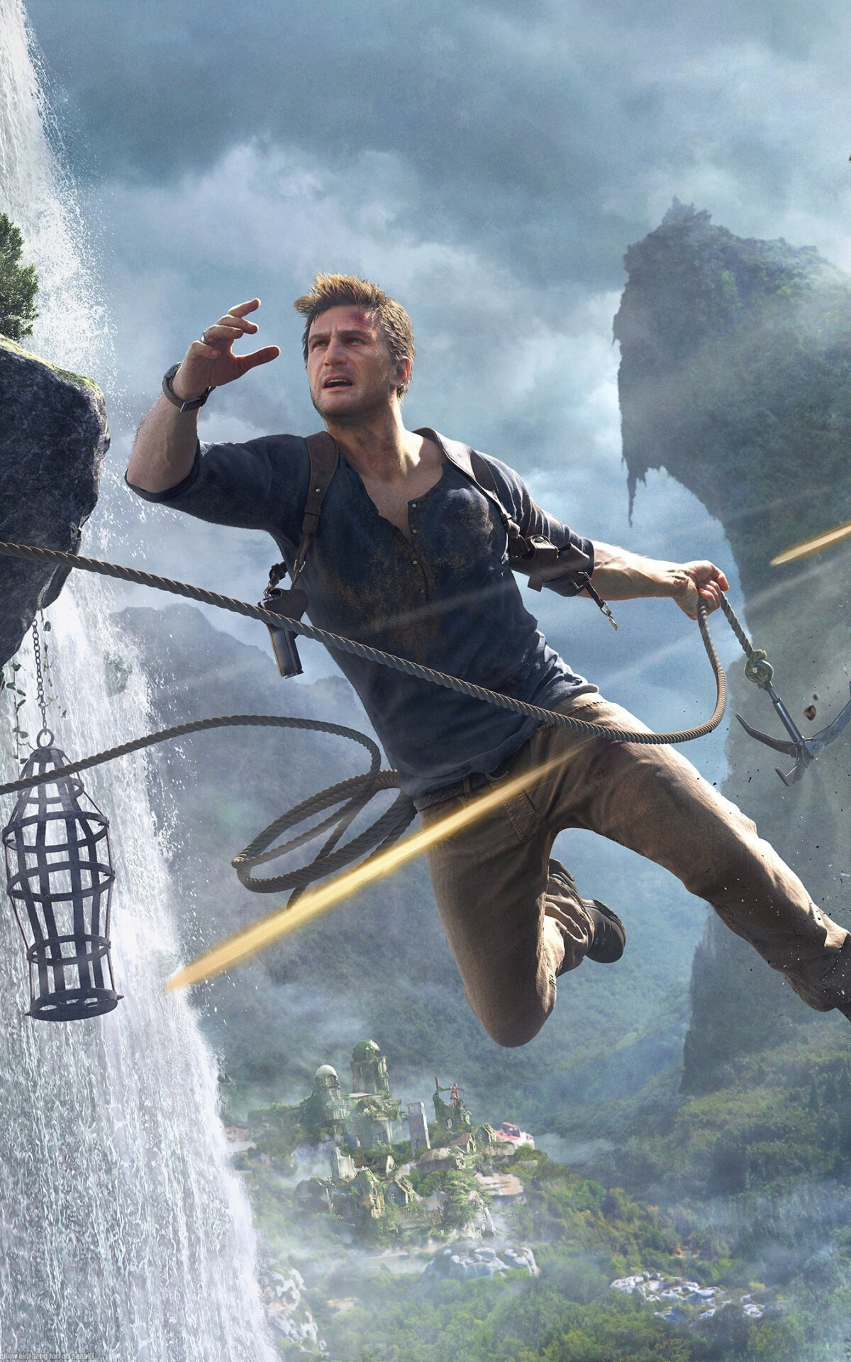 Uncharted 4 wallpapers, HD wallpaper, Desktop mobile tablet, Nathan Drake, 1200x1920 HD Phone