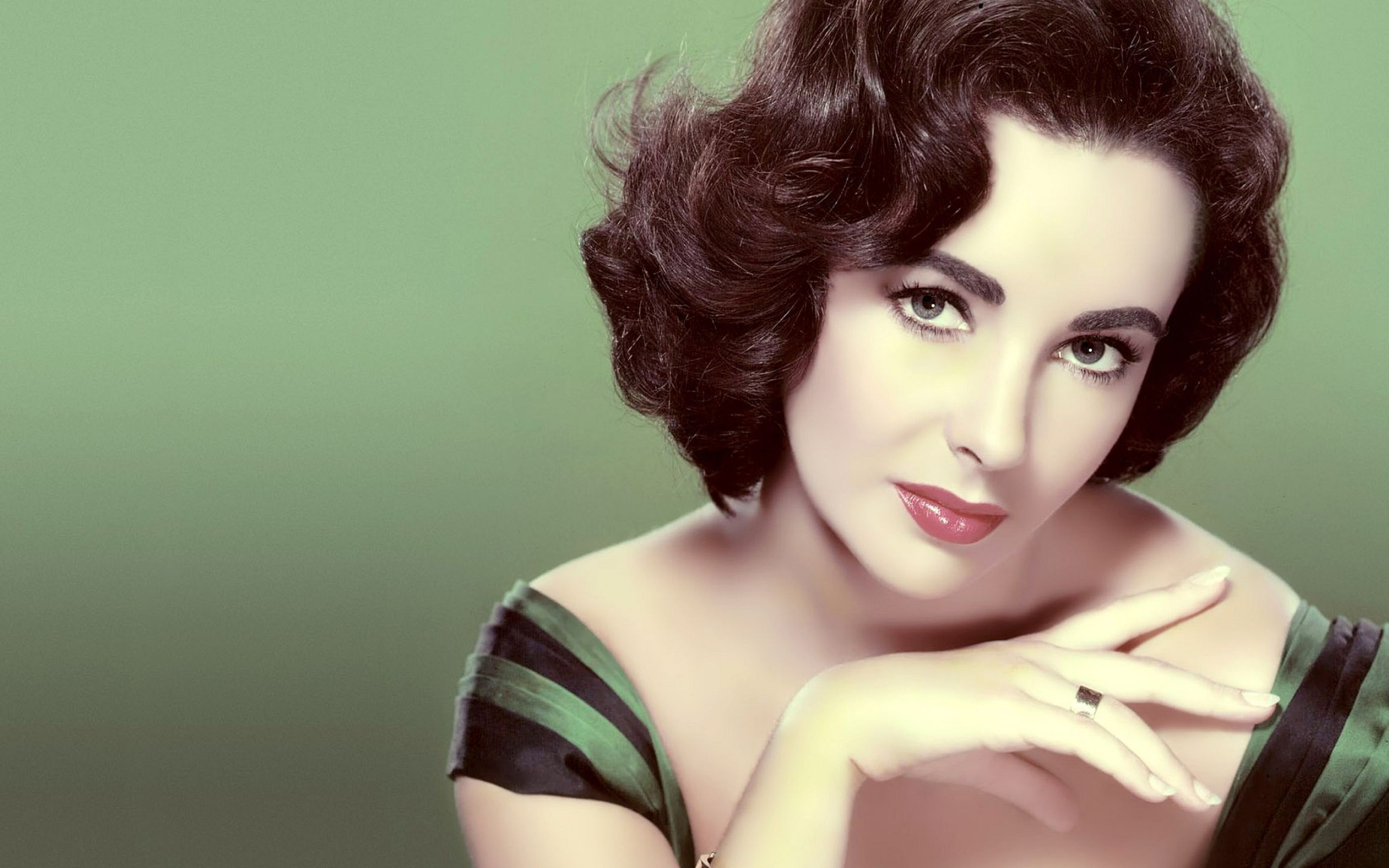 Elizabeth Taylor, Wallpaper, Celebrity wallpapers, 2560x1600 HD Desktop