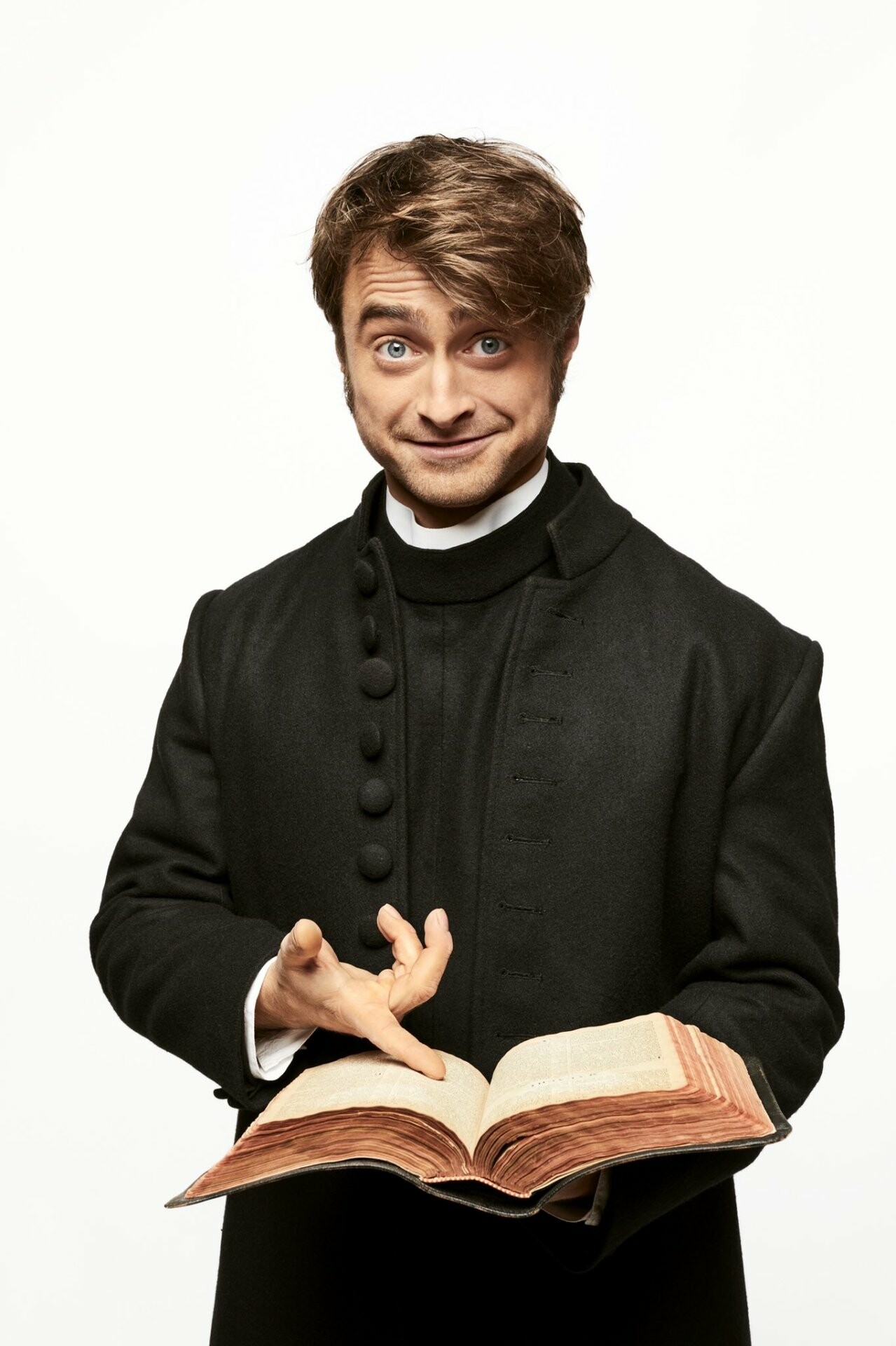 Reverend Ezekiel Brown, Miracle Workers Wallpaper, 1280x1920 HD Phone