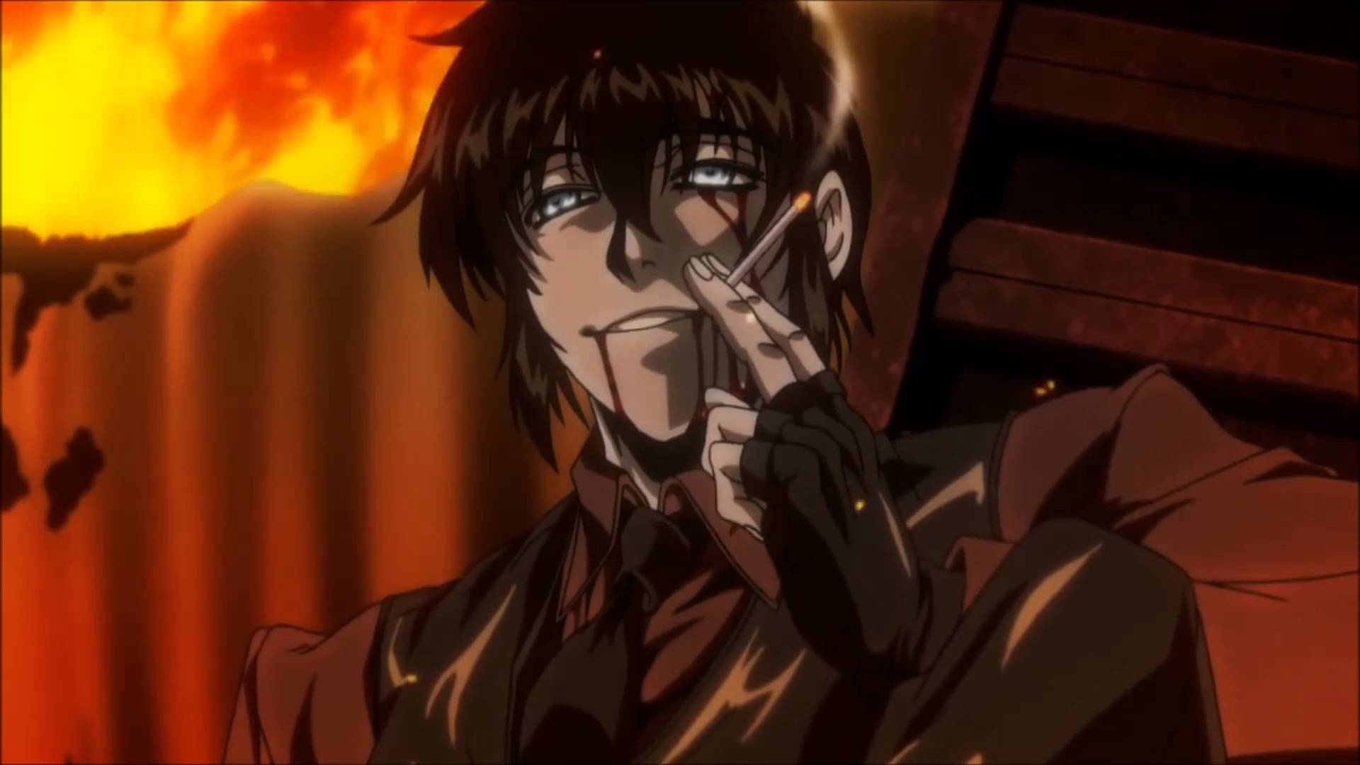 Hellsing Ultimate, Alucard live wallpaper, Gothic anime art, John Johnson's top pick, 1920x1080 Full HD Desktop