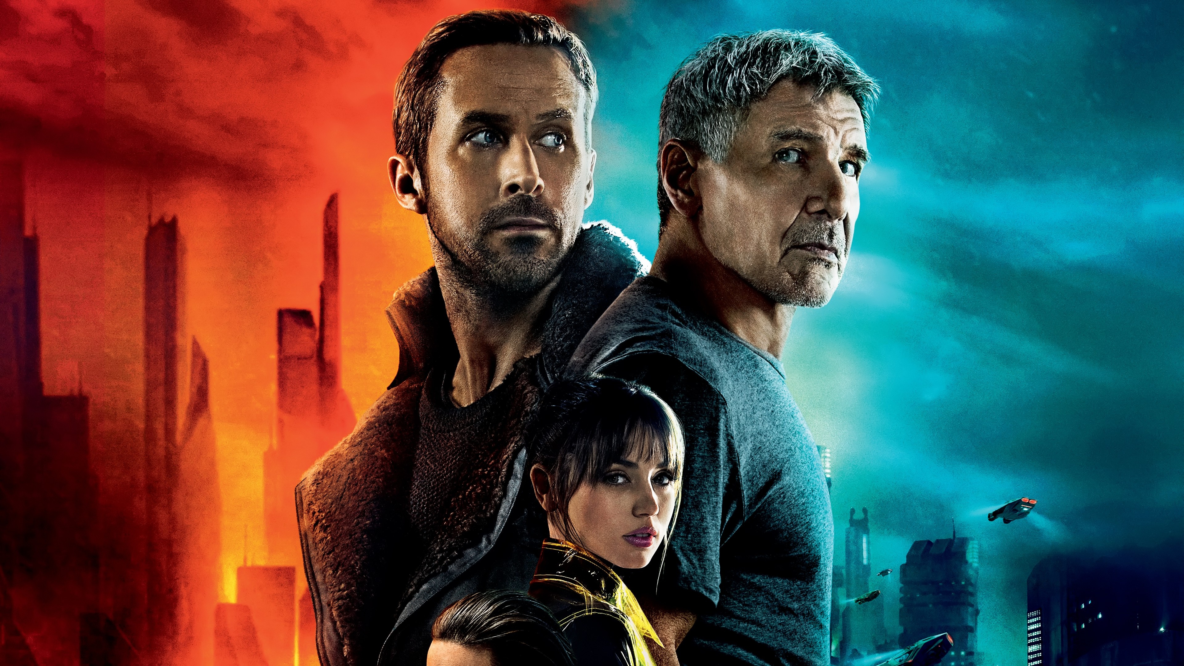 Blade Runner 2049, Harrison Ford Wallpaper, 3840x2160 4K Desktop