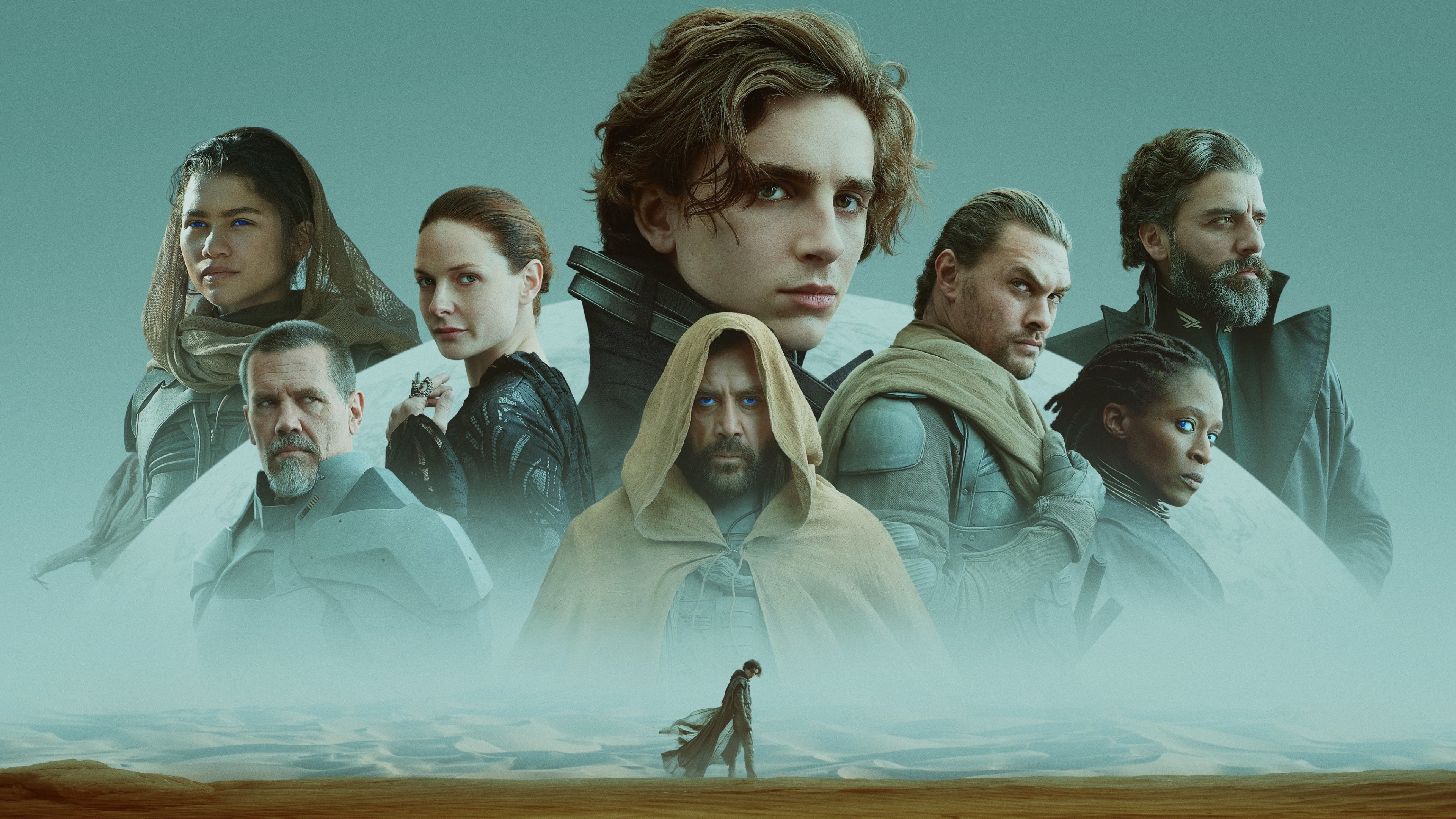Dune, 2021 Movies, Zendaya, Josh Brolin, 3840x2160 4K Desktop