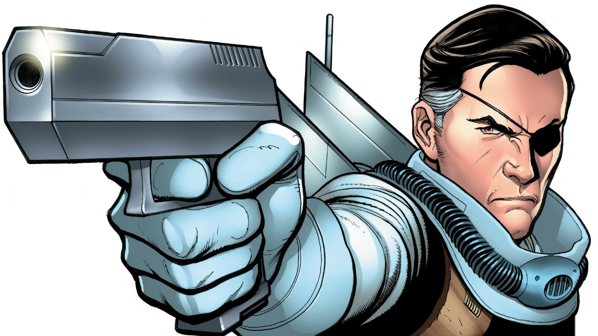 Nick Fury, HD wallpaper, Background image, 1920x1080 Full HD Desktop