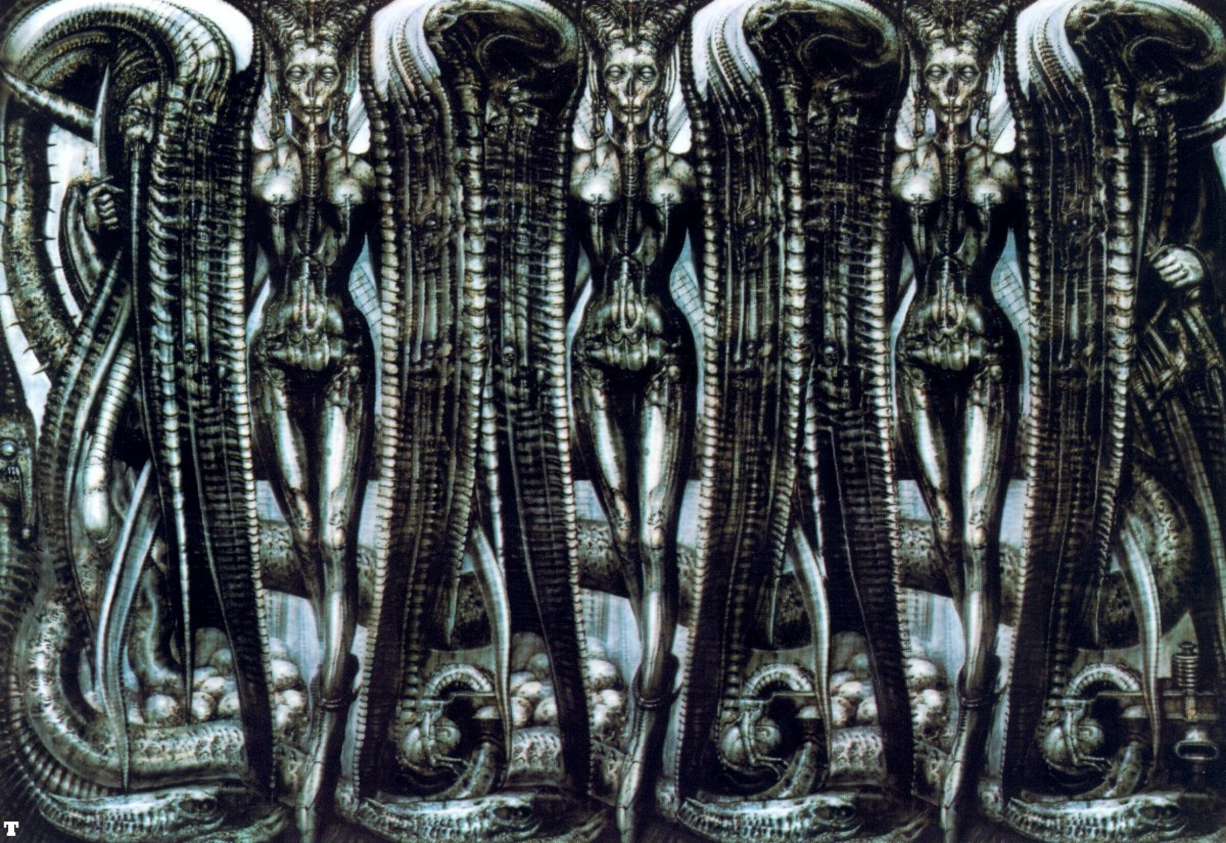 H.R. Giger, Unique and captivating, Dark and surreal, Intricate and detailed, 2400x1650 HD Desktop