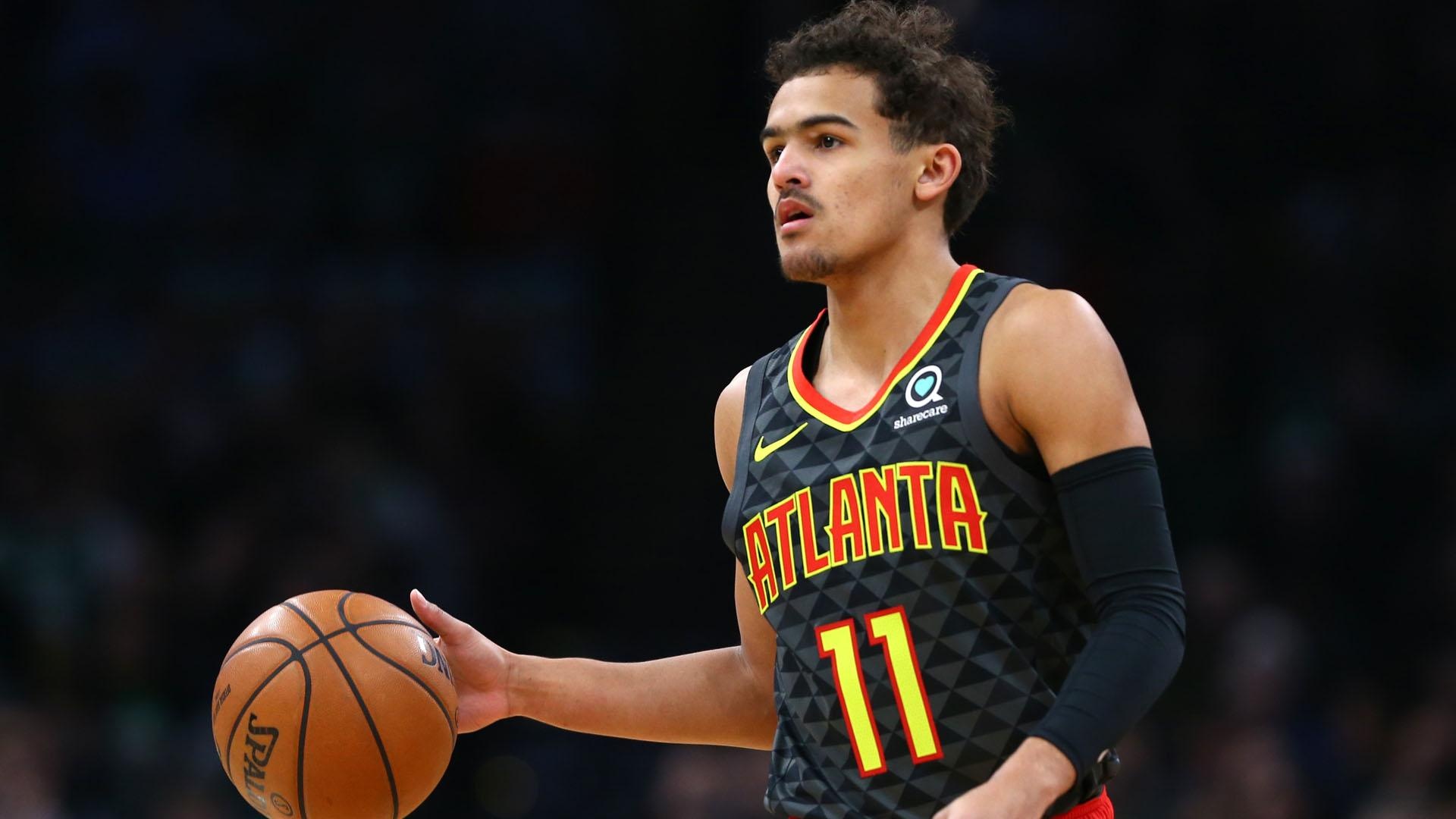 Trae Young wallpaper, NBA player, 1920x1080 Full HD Desktop