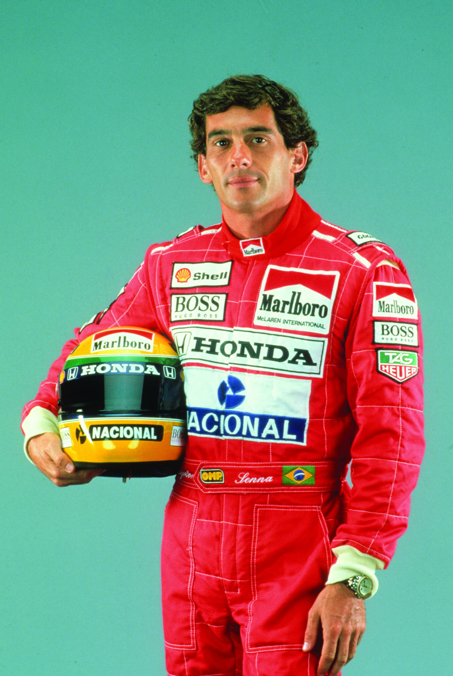 Ayrton Senna, McLaren racing suit, Ayrton Senna helmet, HD Phone wallpaper