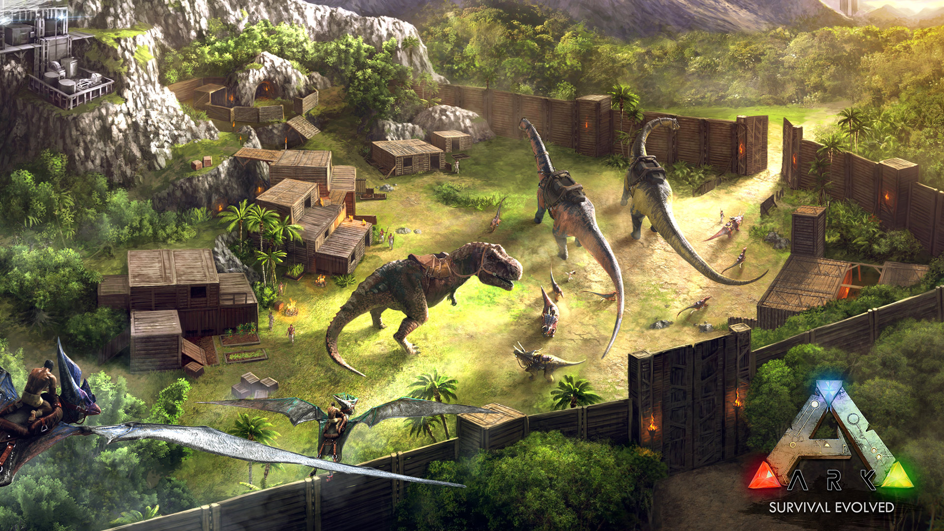 ARK Survival Evolved, High-quality wallpapers, Engaging gameplay, Adventure awaits, 1920x1080 Full HD Desktop