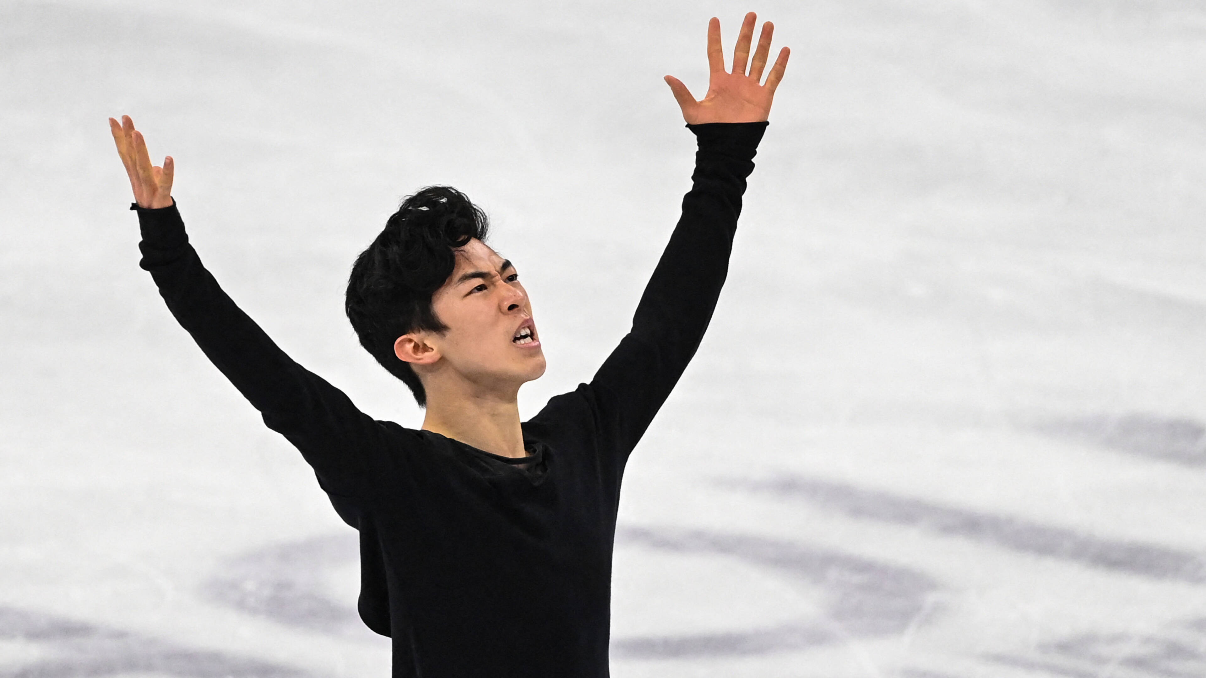 Nathan Chen, Third consecutive world title, Artistic skating, Remarkable achievement, 3840x2160 4K Desktop