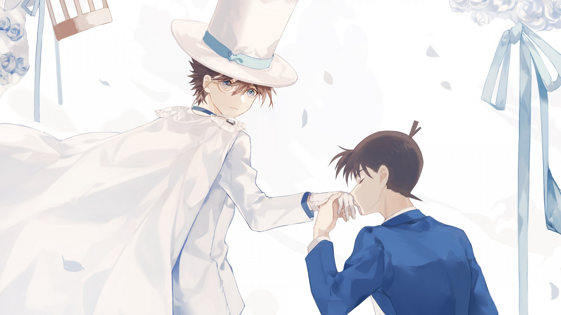 Magic Kaito anime, Anime crossover, Kuroba Kaito, Meitantei Conan, 1920x1080 Full HD Desktop