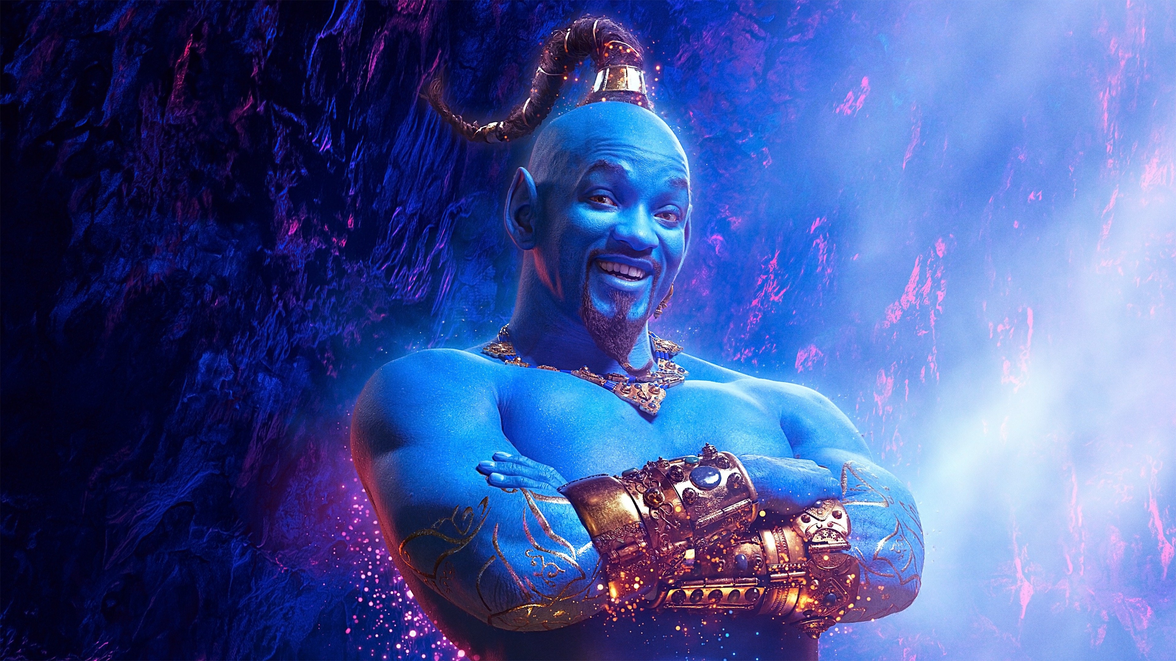 Will Smith, Genie, Laptop wallpaper, Full HD, 3840x2160 4K Desktop