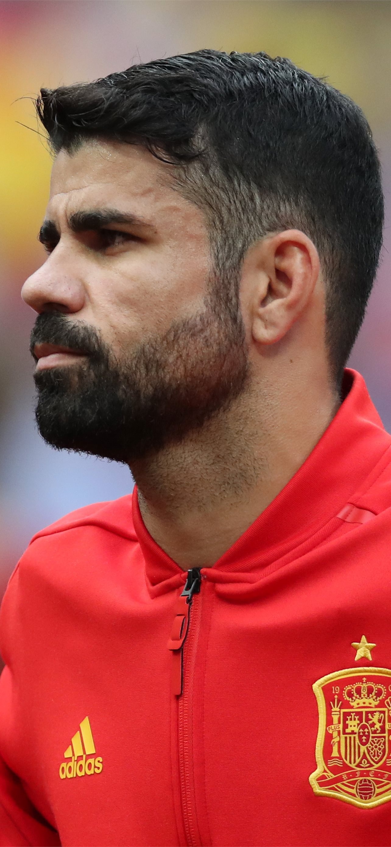 2018 FIFA World Cup, Diego Costa Wallpaper, 1290x2780 HD Phone