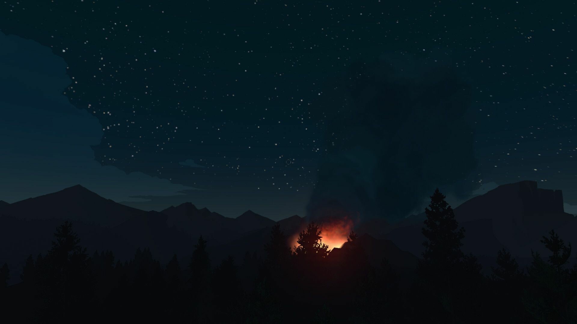 Firewatch, Game wallpapers, Artistic visuals, Adventure, 1920x1080 Full HD Desktop