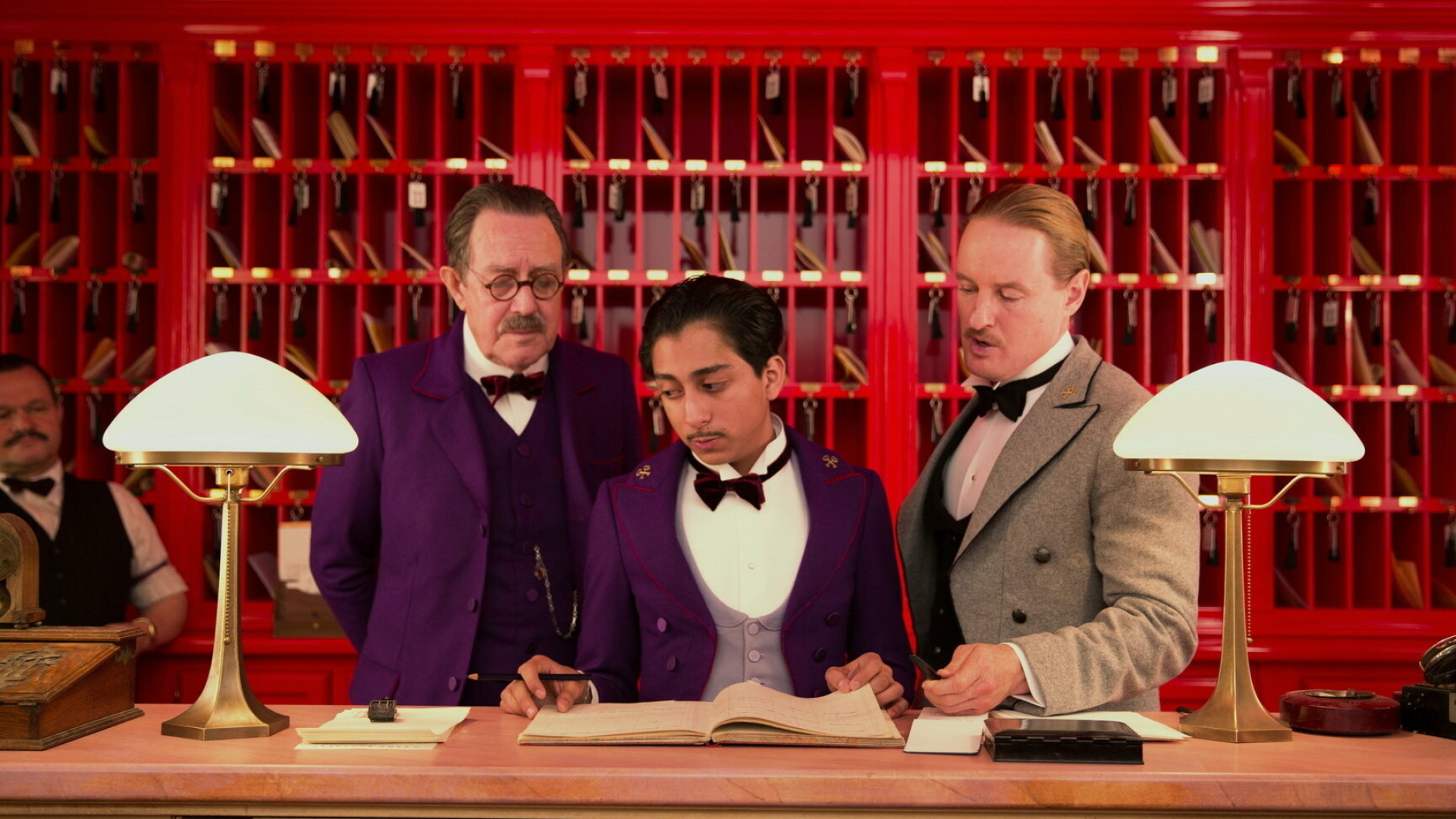 M. Chuck, Moustafa, Mr. Mosher, The Grand Budapest Hotel Wallpaper, 1920x1080 Full HD Desktop