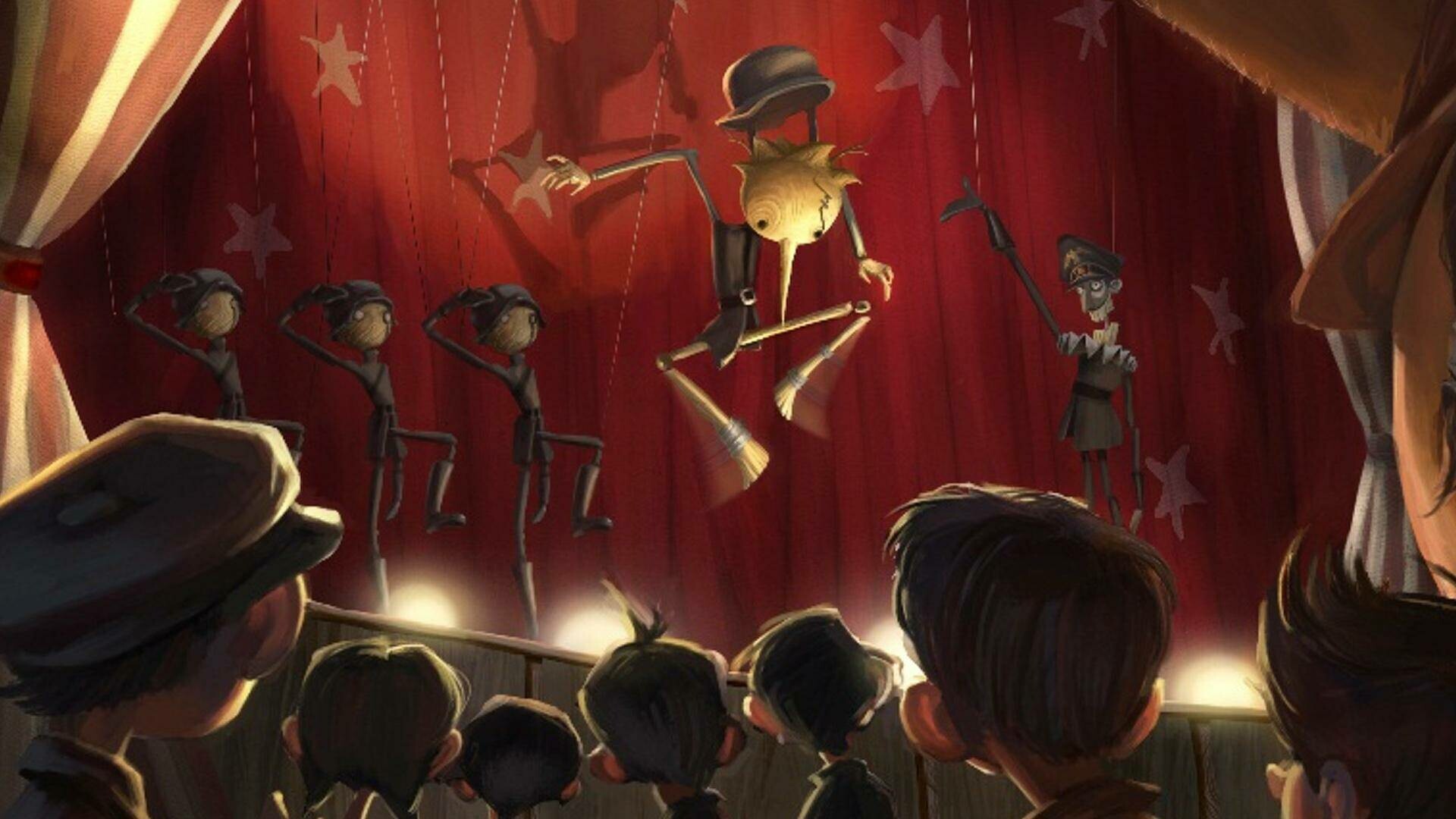 Voice cast revealed, Del Toro's Pinocchio, Rotoscopers, Animation, 1920x1080 Full HD Desktop