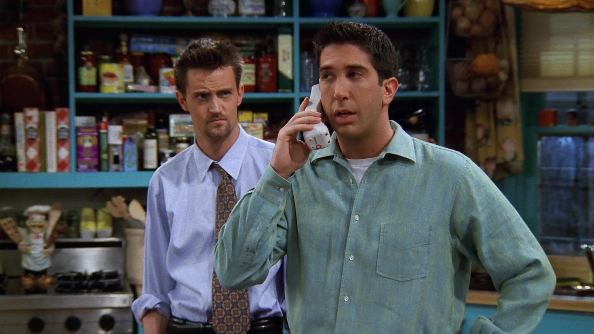 Lucent Telephone, Ross Geller, Ultimate Fighting Champion, Friends, 1920x1080 Full HD Desktop