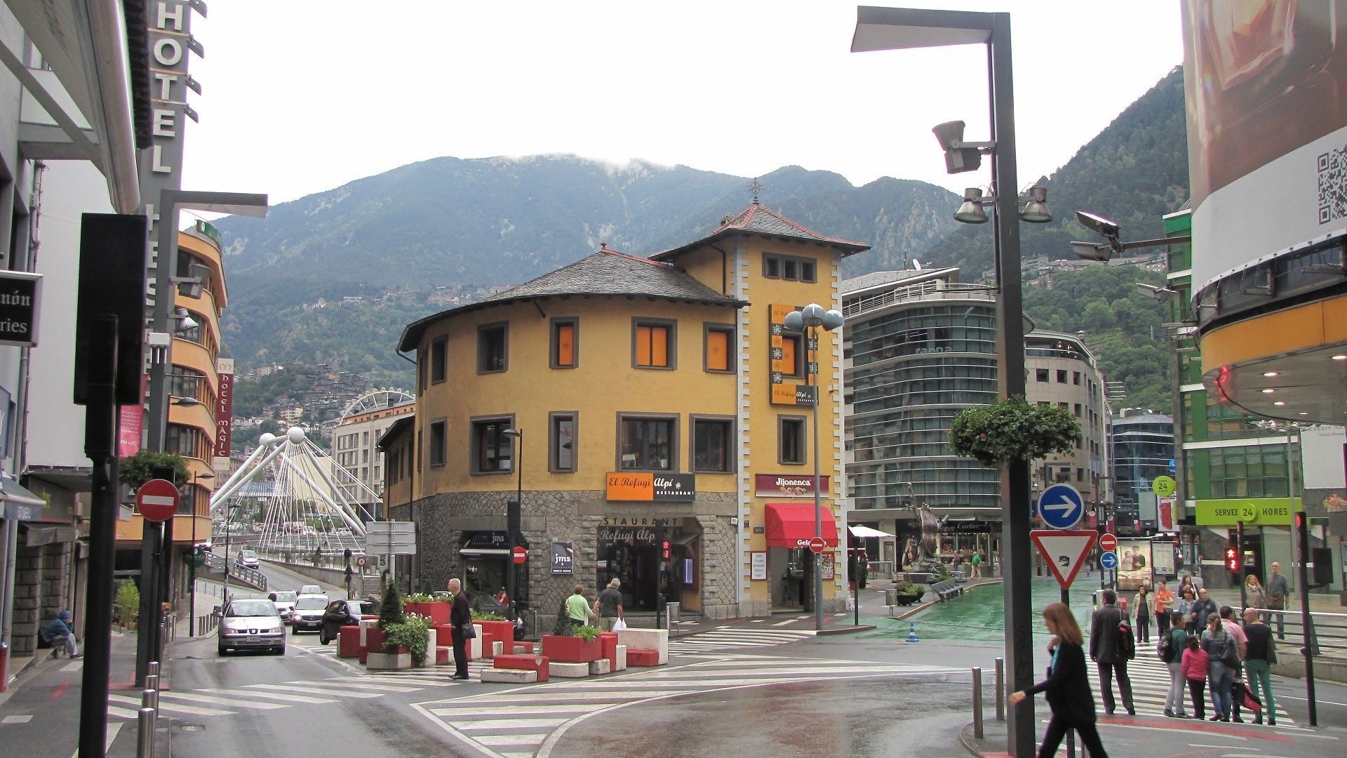 Andorra la Vella wallpapers, Top city backgrounds, Visual appeal, Wallpaper selection, 1920x1080 Full HD Desktop